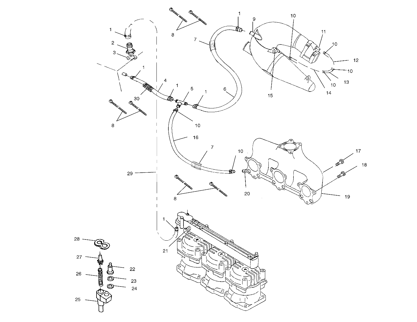 COOLING SYSTEM - W014999D (4964886488B007)