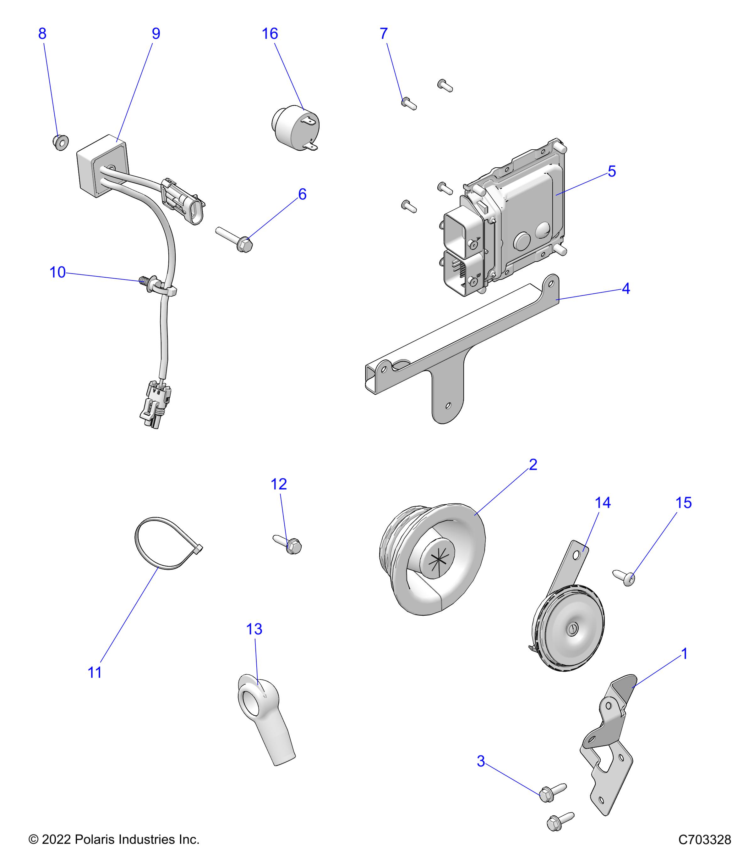 ELECTRICAL, ECU, RELAY, COIL - D23P2ED4D4 (C703328)