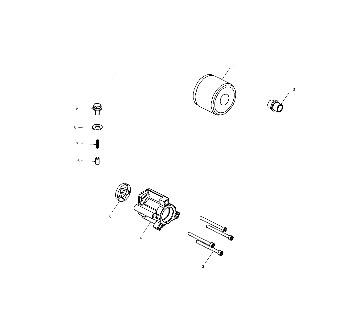 OIL PUMP - A02CH68AA/AB/AC/CA/CB (4966346634D12)