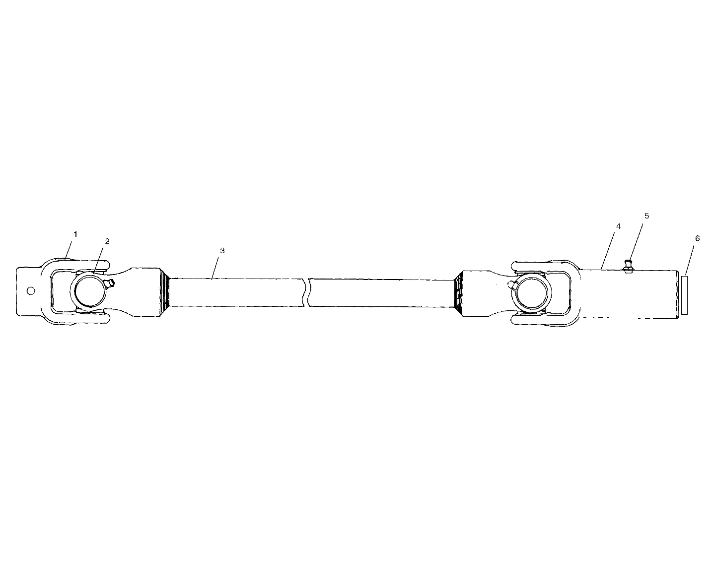 PROP SHAFT - A02CH50 ALL OPTIONS (4967436743B03)