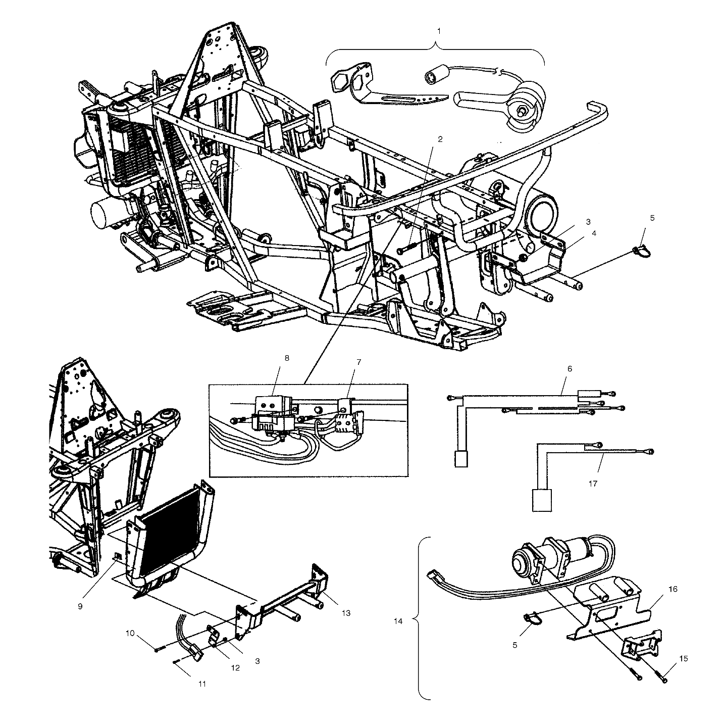 MULTI MOUNT WINCH - A02CH50AJ (4967436743E04)