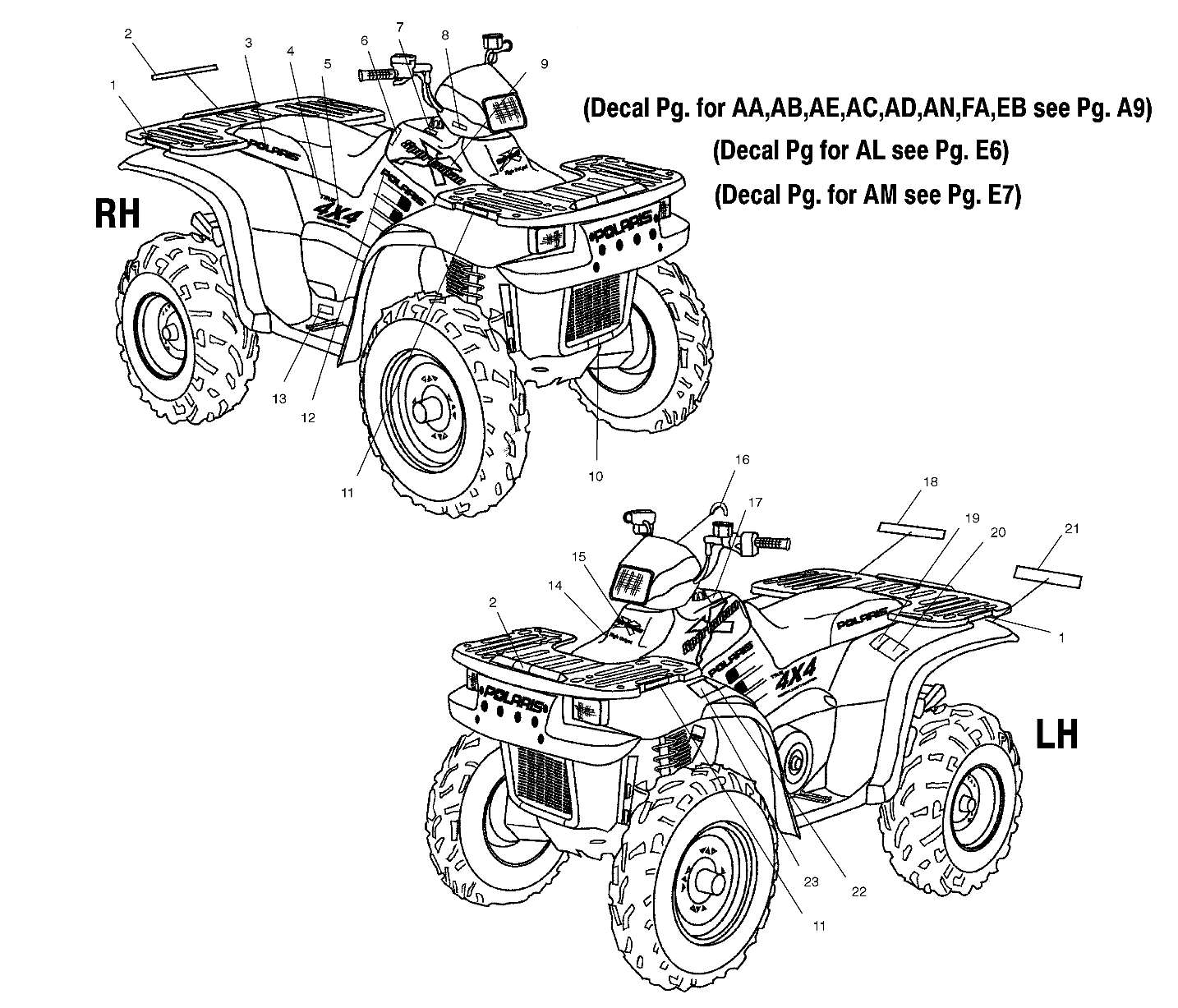 DECALS - A02CH50AJ (4967436743E05)