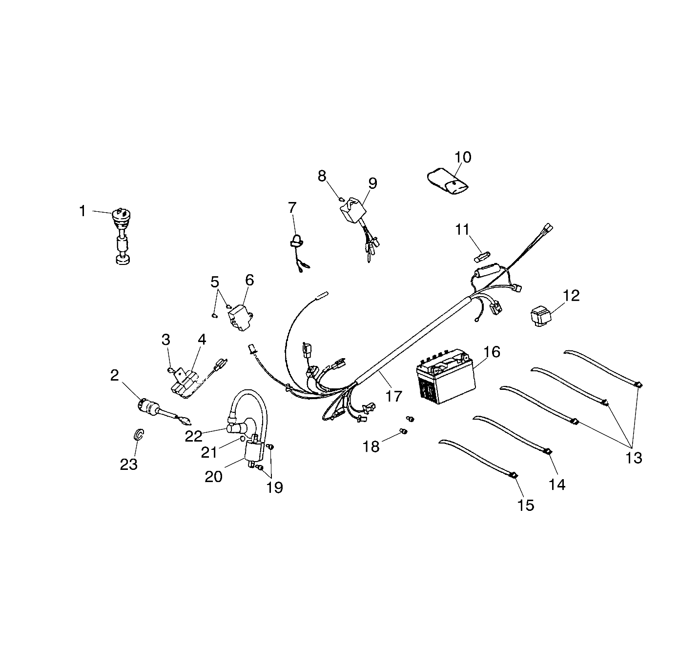 ELECTRICAL PARTS - A01EA05CA (4967626762C003)