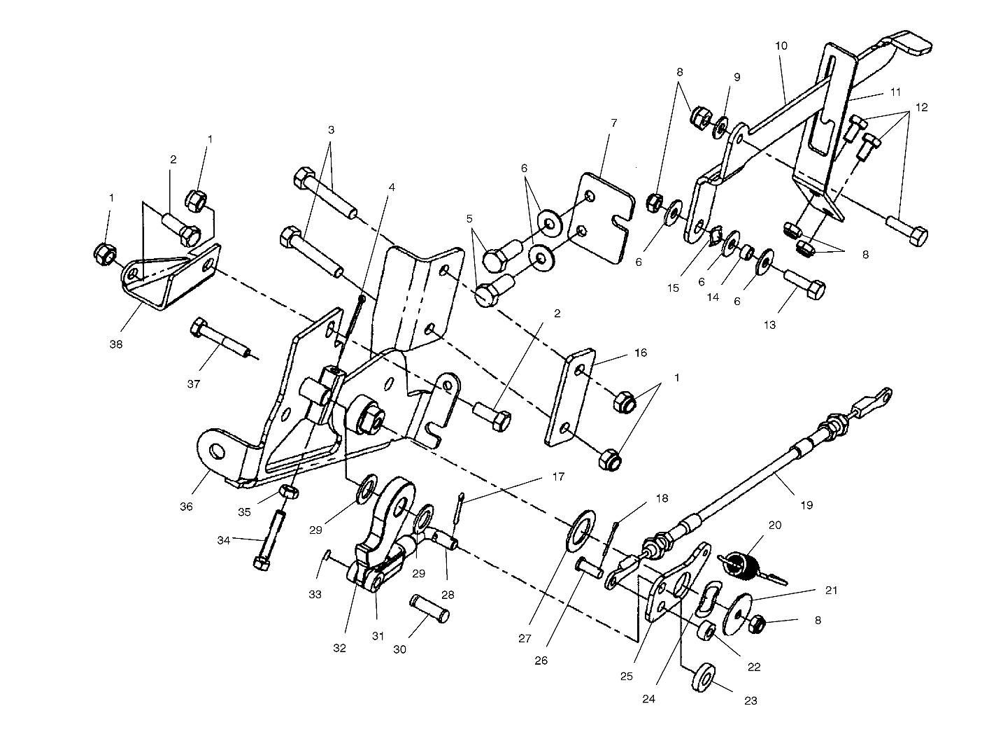 PARK LOCK - A02CL50DA (4967986798E04)