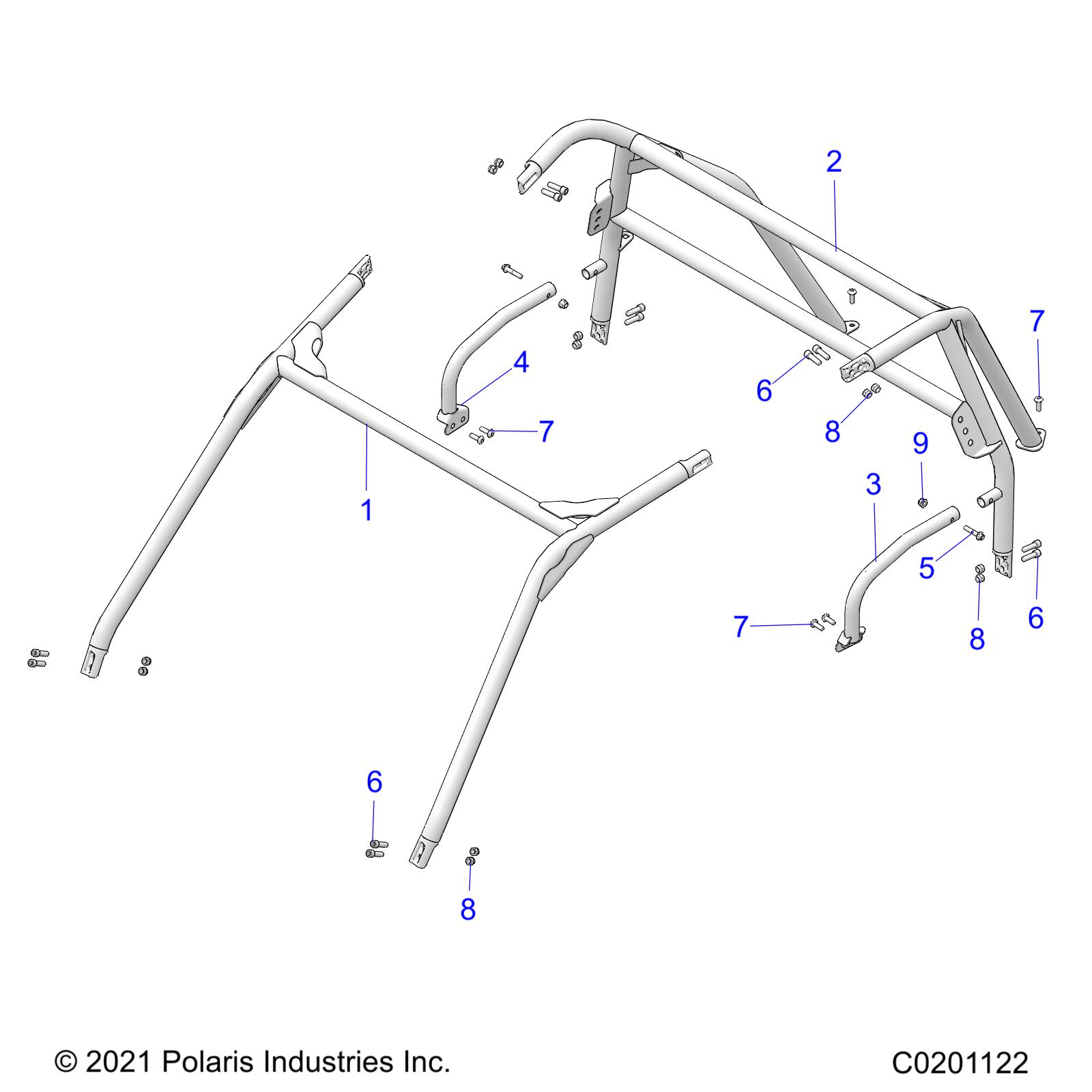 CHASSIS, CAB FRAME - Z25HCA18A4/A7/B4/B7 (C0201122)