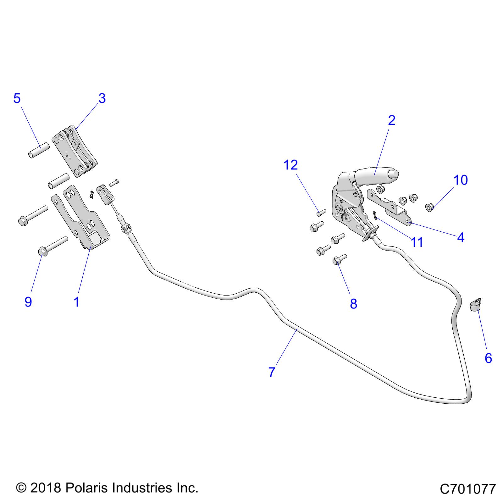 BRAKES, PARKING - Z22NAS99CK/FK (C701077)