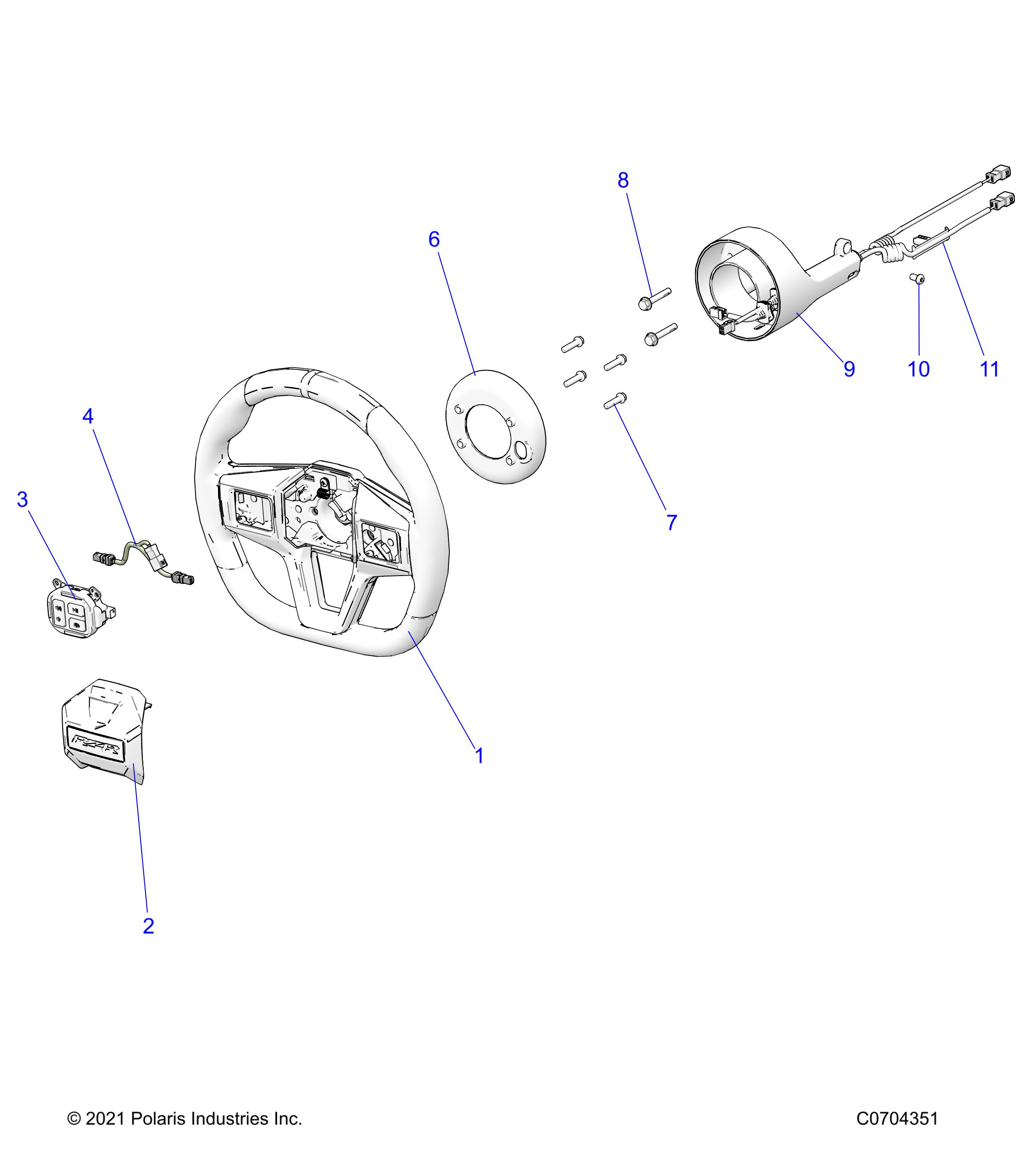 STEERING, WHEEL - Z22RME2KAG/BG/K2KAN/BN (C0704351)