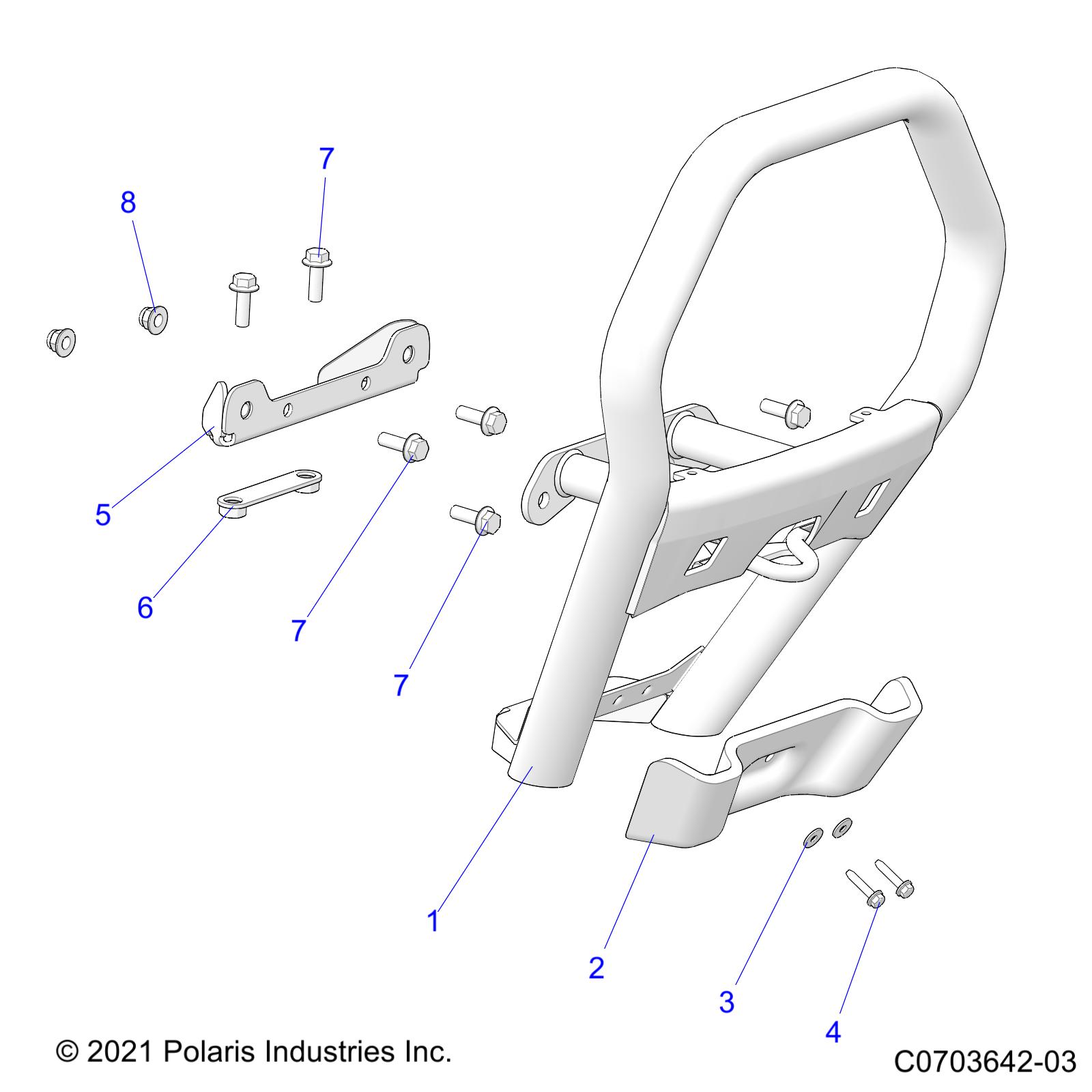 ACCESSORY, BUMPER AND RELATED - Z22NAS99CZ (C0703642-03)