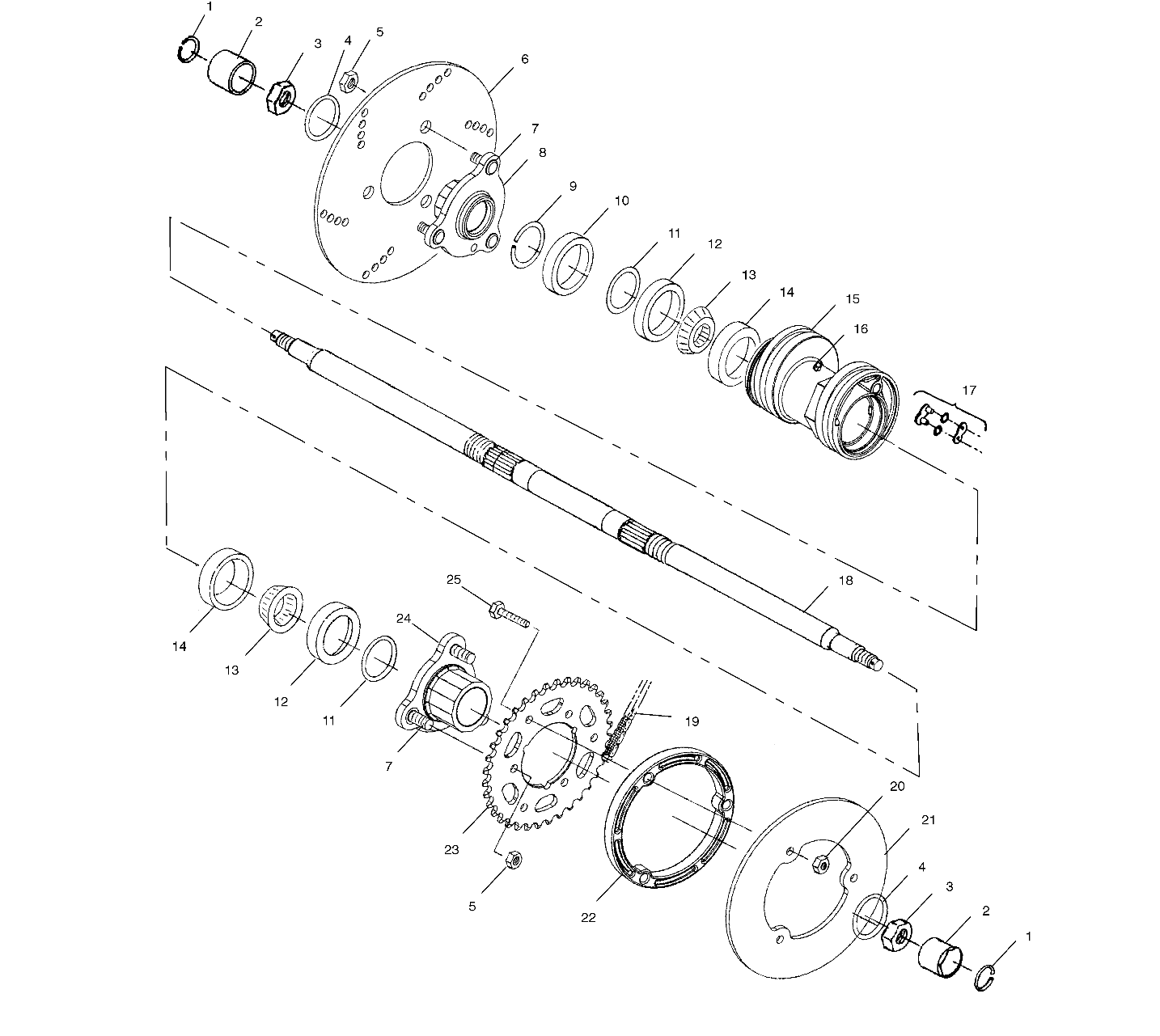 REAR HOUSING - A02CA32AA/AB (4969816981B09)