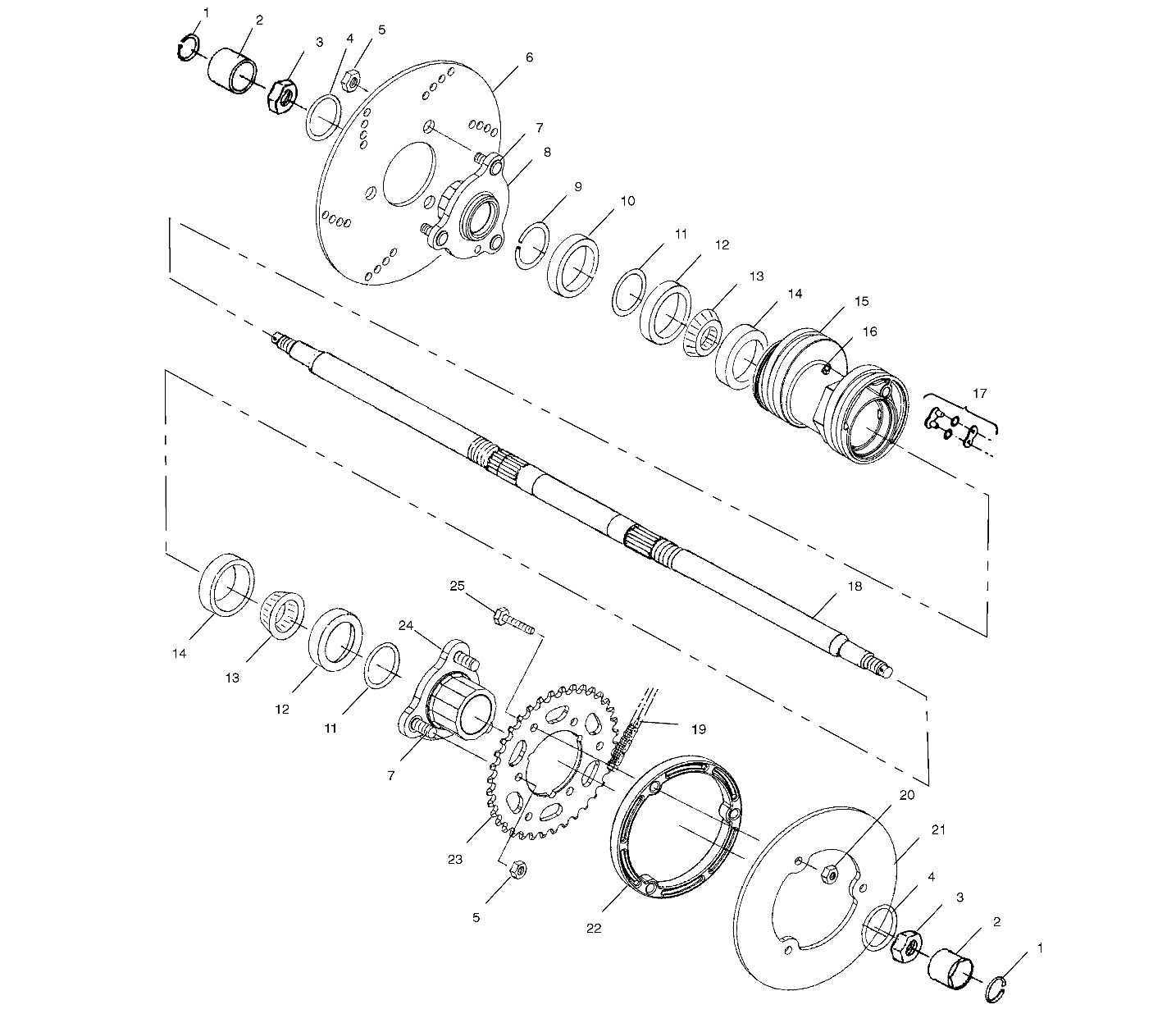 REAR HOUSING - A02CG25CA (4969856985B11)