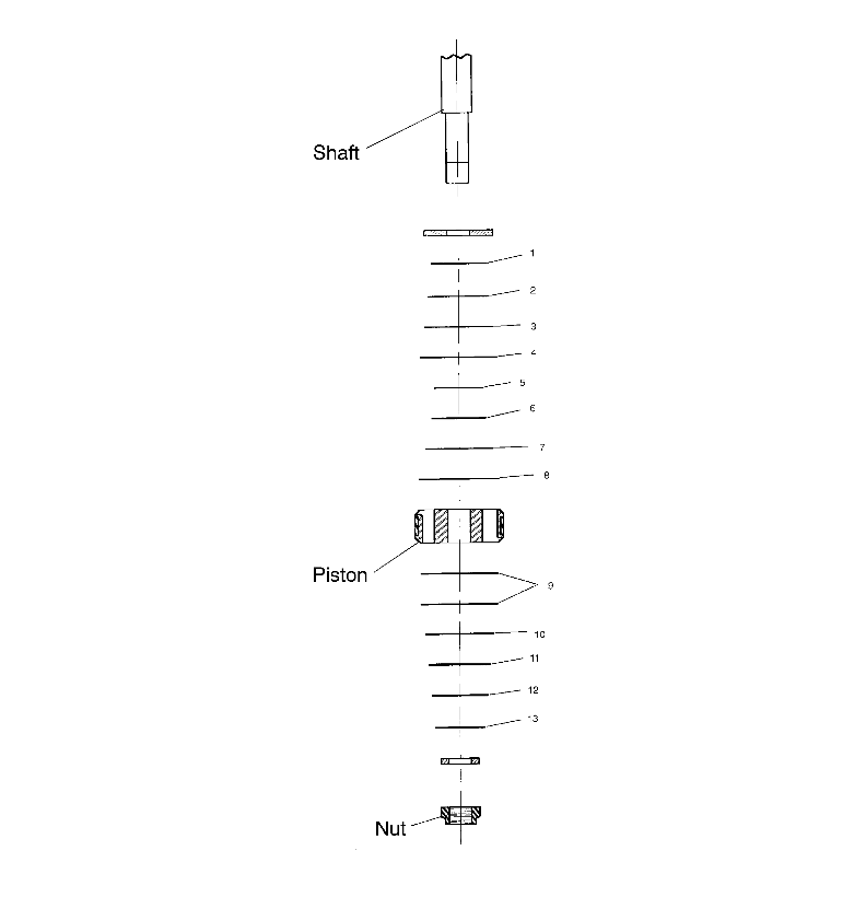 SHOCK VALVING - A02BA50AA/AB (4969976997C10)