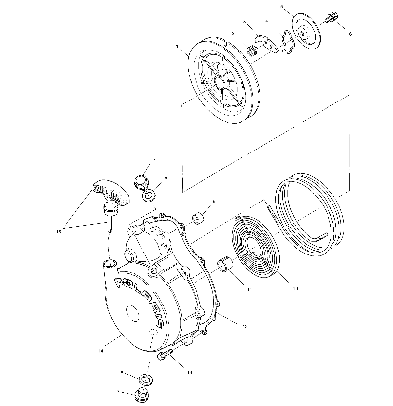 RECOIL STARTER - A02BA50AA/AB (4969976997D04)