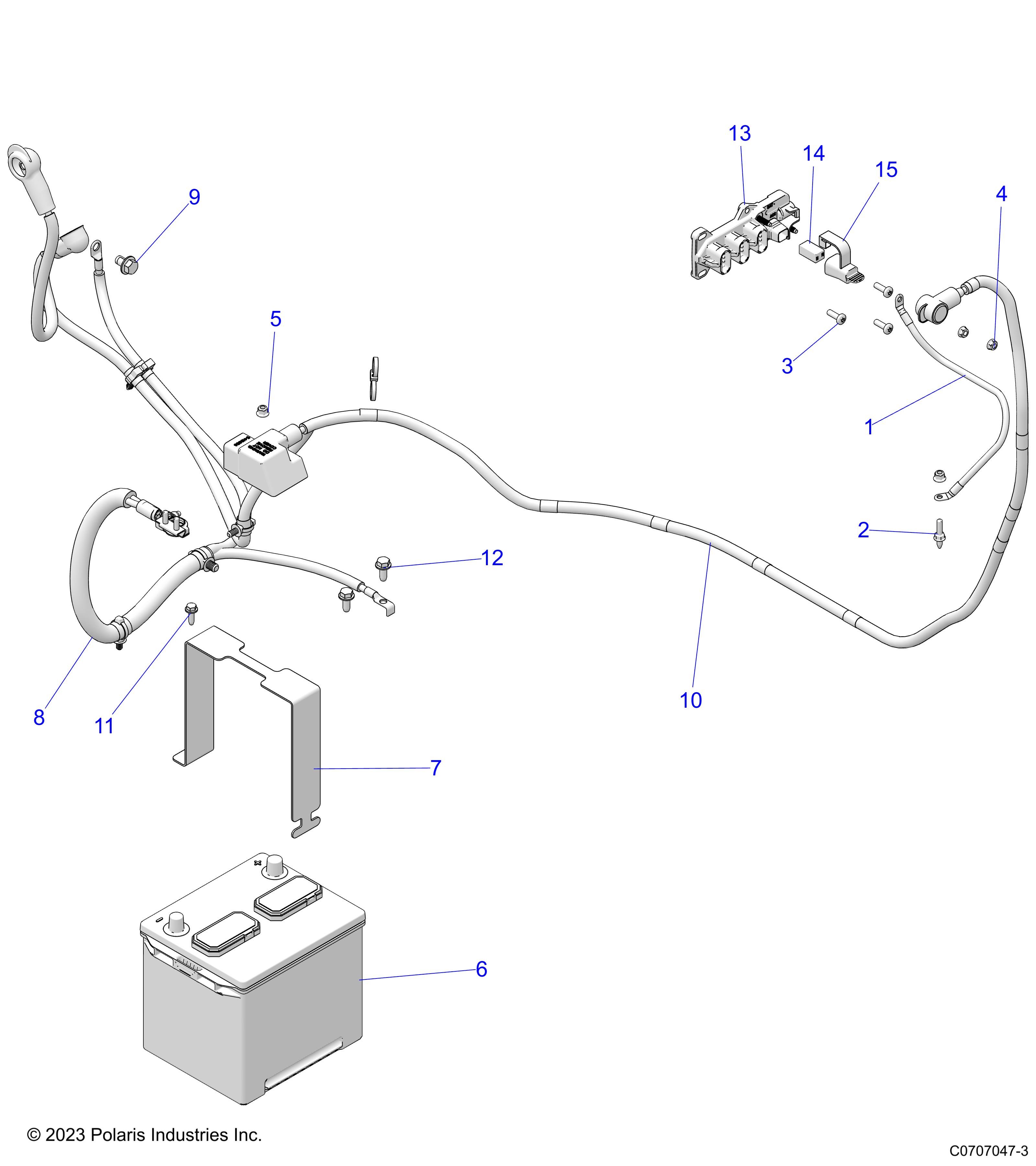 ELECTRICAL, BATTERY - D24P2ED4D4 (C0707047-3)