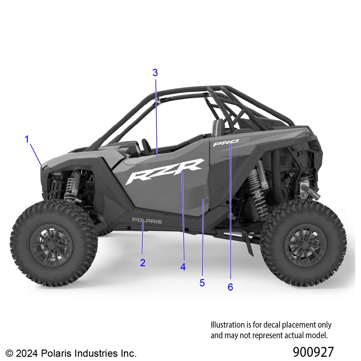 BODY, DECALS GRAPHICS - Z25SPB92AF/BF (900927)