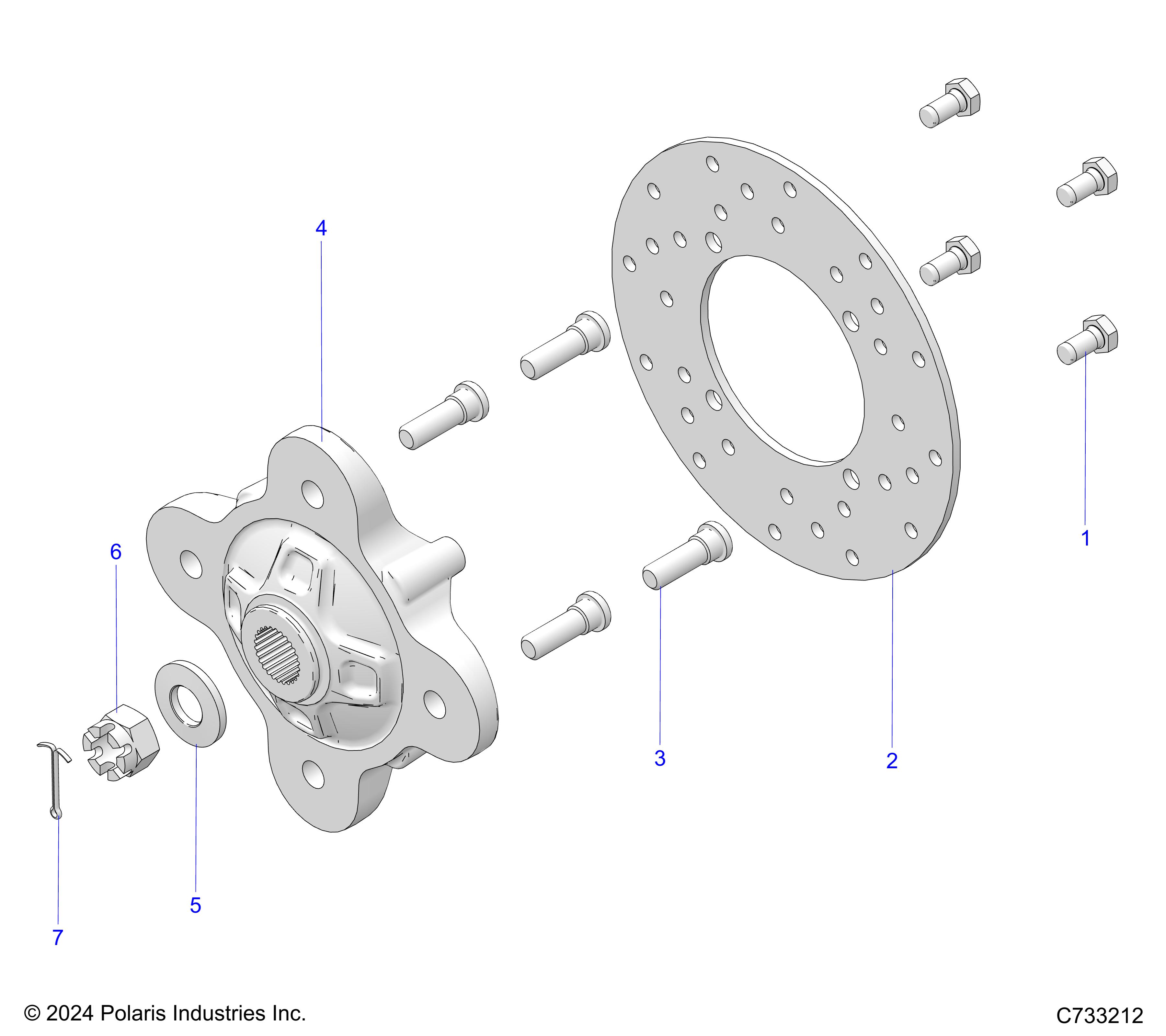 SUSPENSION, REAR HUB - R20TAA99A1/A7/A9/B1/B7/B9/E99A1/A7/A9/B1/B7/B9/AM/AS/AZ/BM/BS/BZ (C733212)