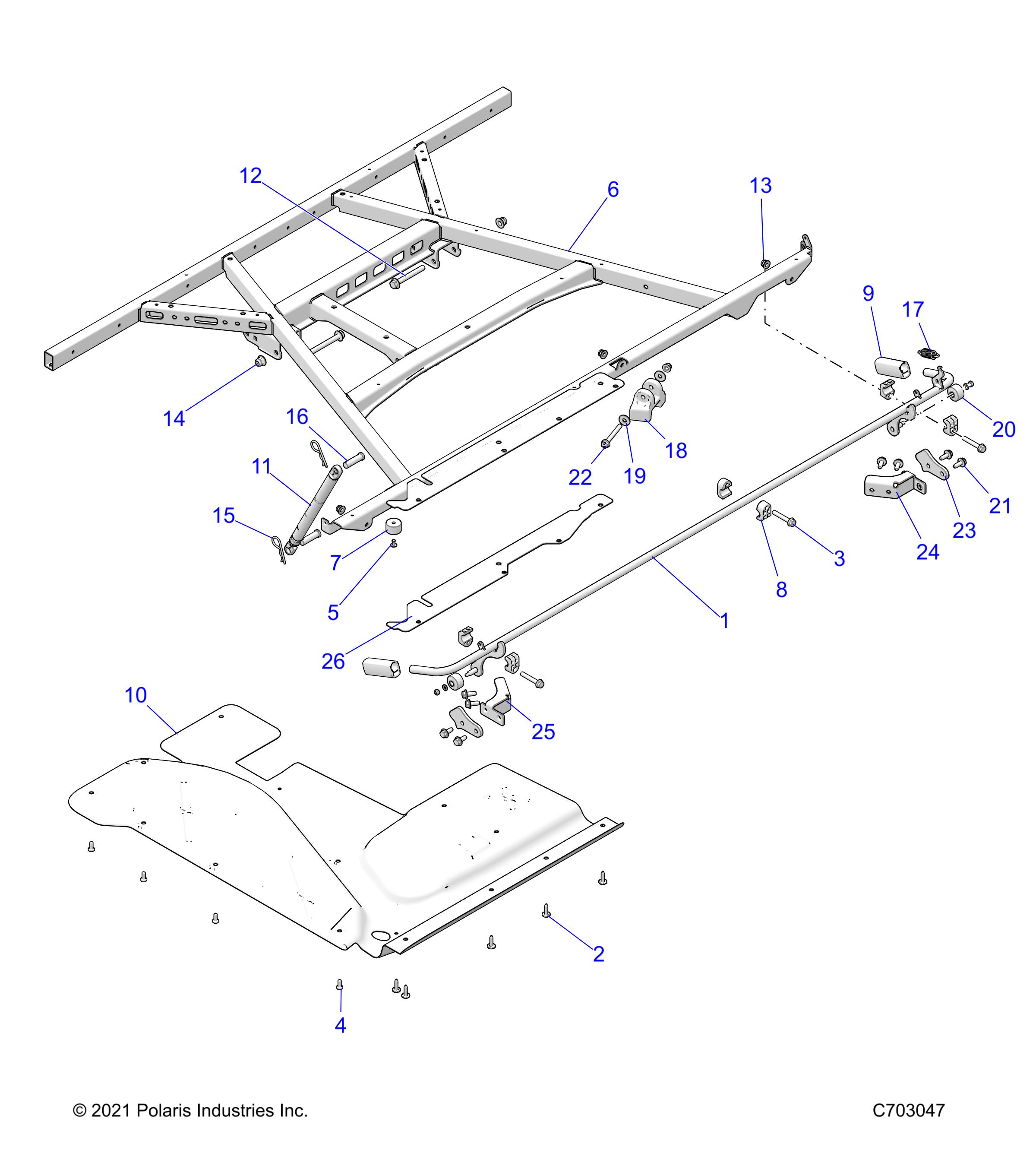 BODY, BOX, MOUNTING - R24T6E99RM/SM (C703047)