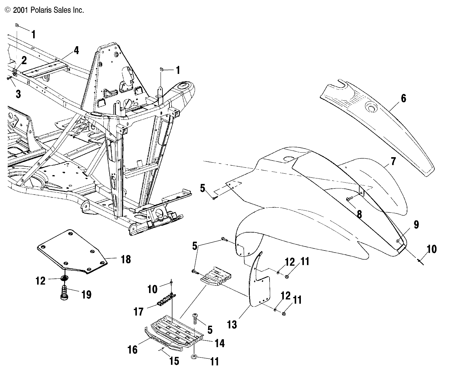 FRONT CAB - A02BG50AA/AC (4970027002A03)