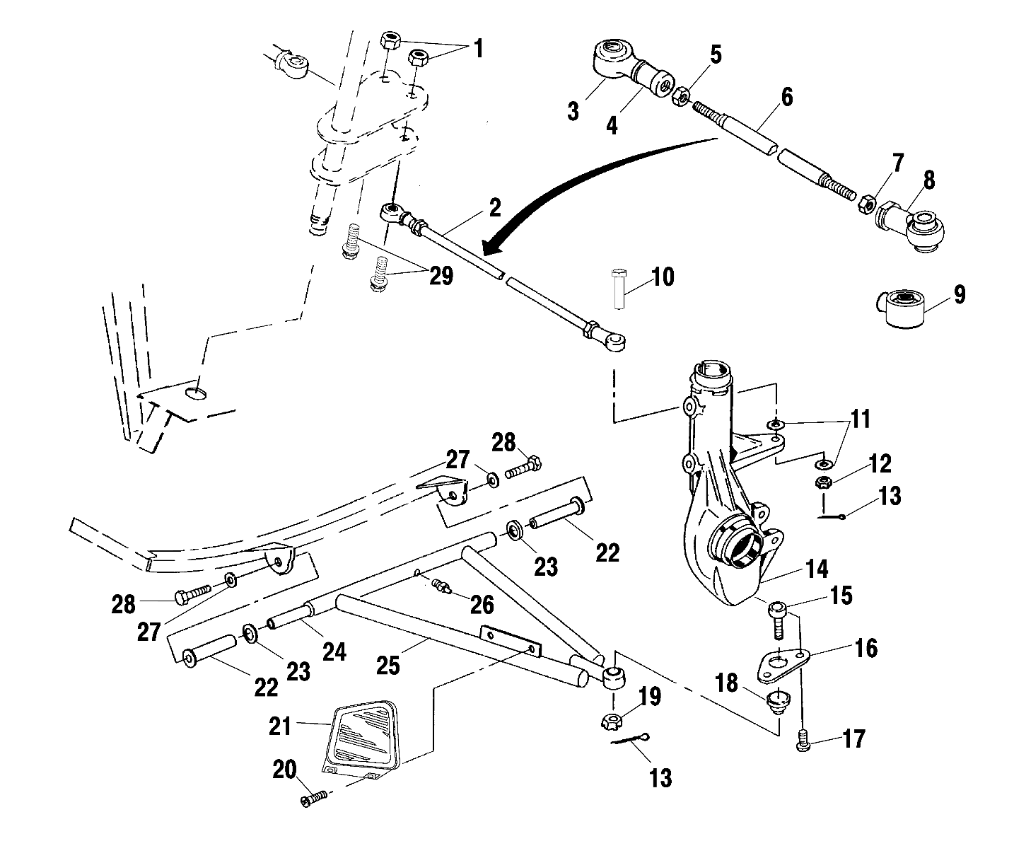 A-ARM/STRUT MOUNTING - A02BG50AA/AC (4970027002B04)