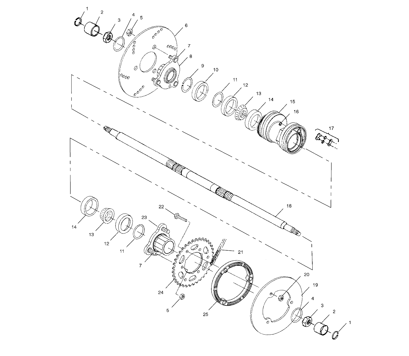 REAR HOUSING - A02BG50AA/AC (4970027002C03)