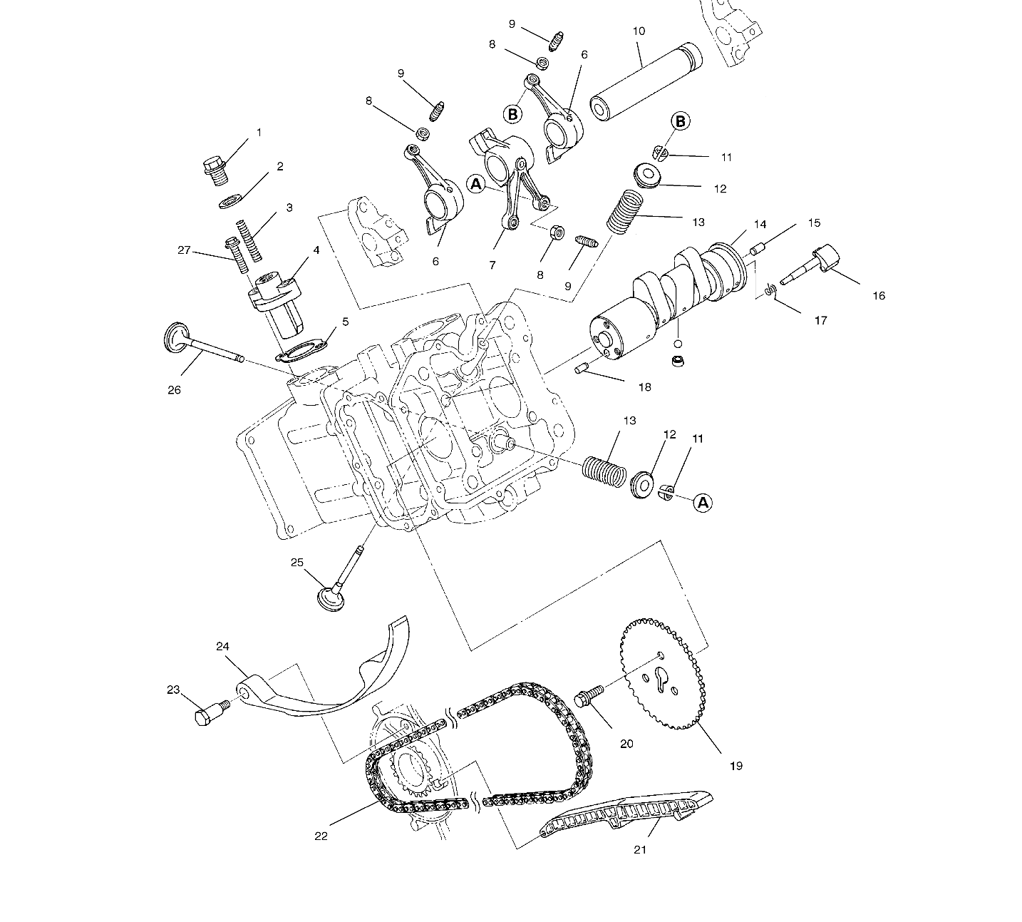 INTAKE AND EXHAUST - A02BG50AA/AC (4970027002D05)