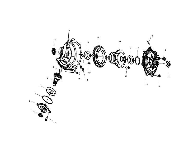 FRONT HOUSING - A02CD50AB/FB (4970197019C10)