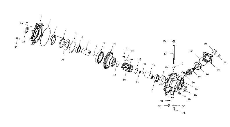 FRONT HOUSING - A02CD50AA (4970197019C11)