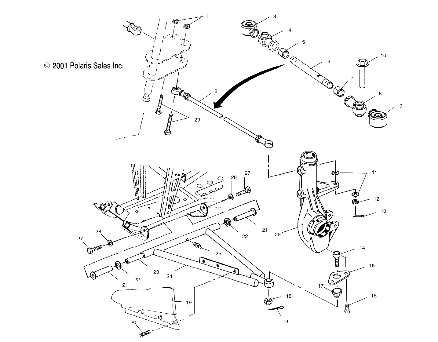 A-ARM/STRUT MOUNTING - A02CG38CA (4970247024B09)