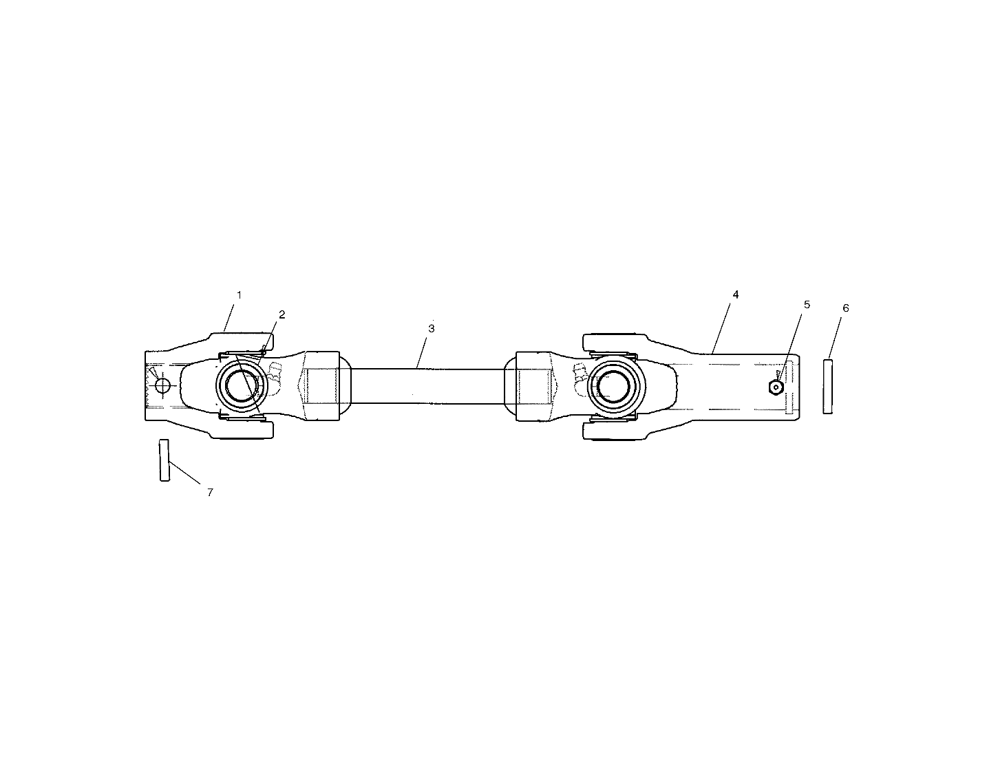 PROP SHAFT - A02CK32AA (4970287028B03)