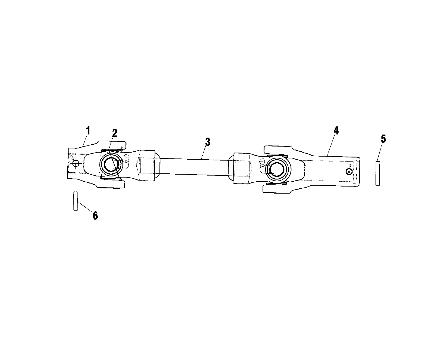 PROP SHAFT - A02CK42AA/AB (4970327032B02)