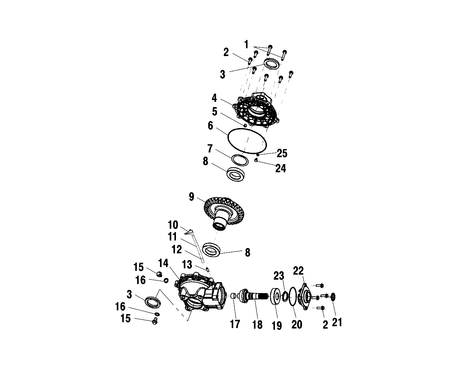 REAR HOUSING - A02CK42AA/AB (4970327032C03)