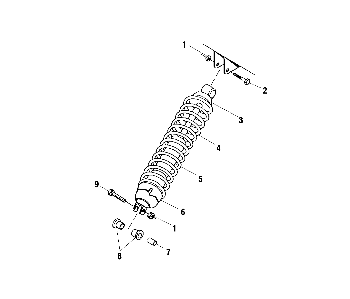 SHOCK MOUNTING - A02CK42AA/AB (4970327032C05)