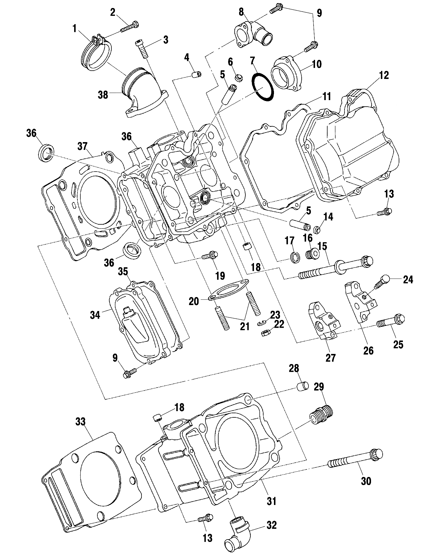 CYLINDER - A02CK42AA/AB (4970327032C07)