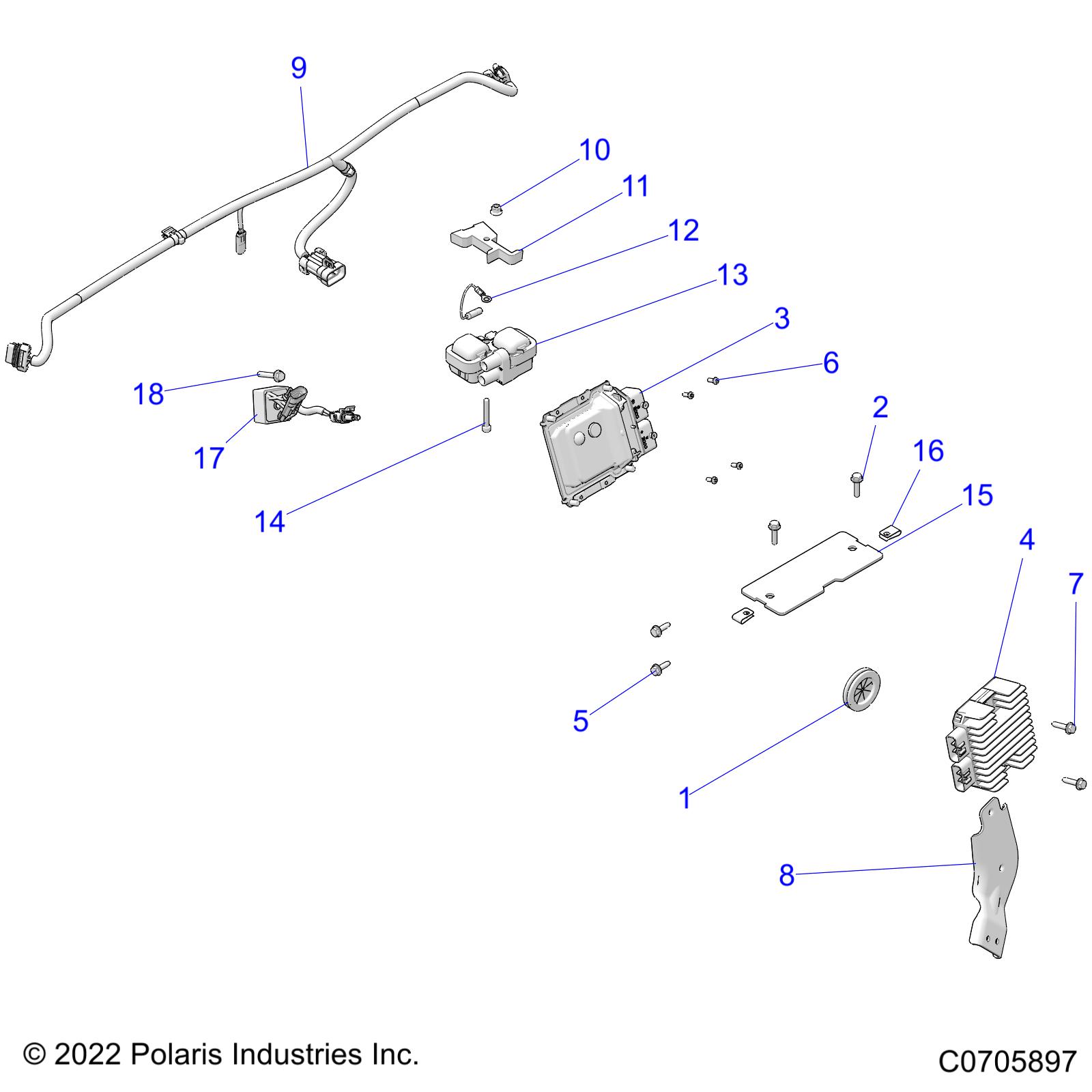 ELECTRICAL, HARNESS COMPONENTS AND RELATED- Z22A5K87A4/A5V87A4 (C0705897)