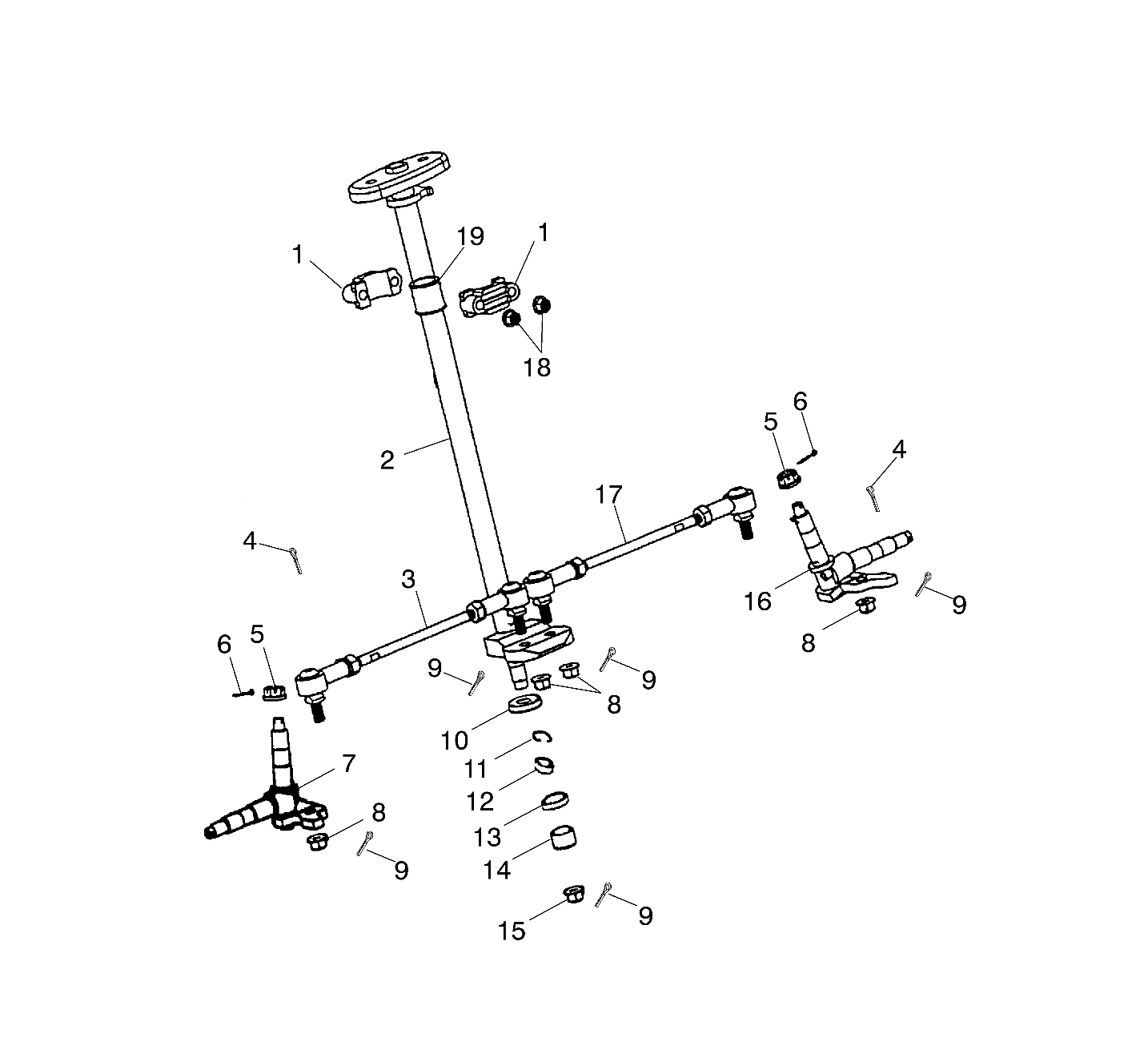 STEERING - A03EA05CA/CB (4970887088B14)