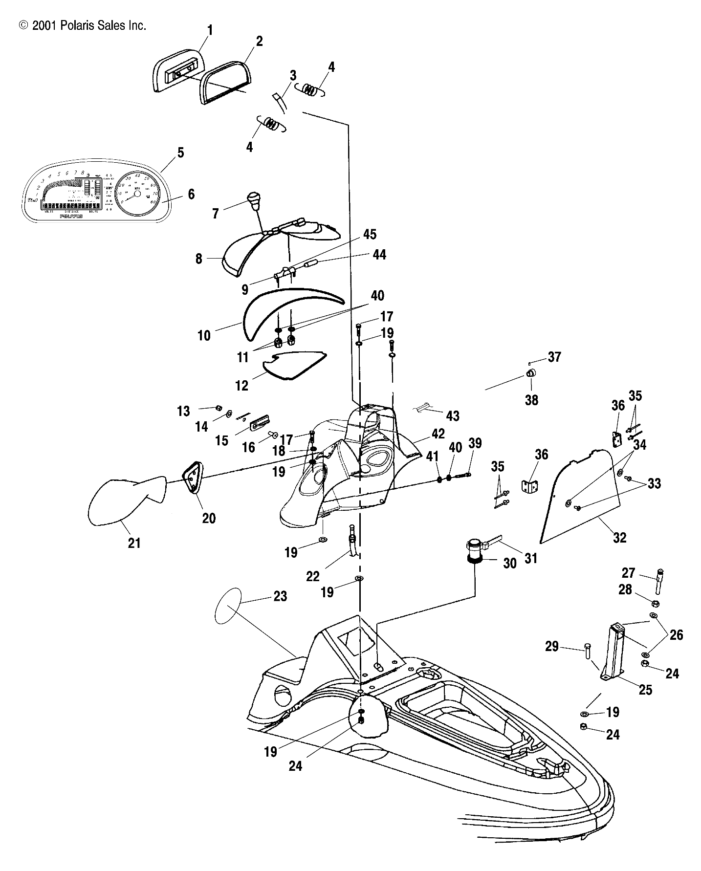 SHROUD - W025197D/W025197I (4971297129A03)