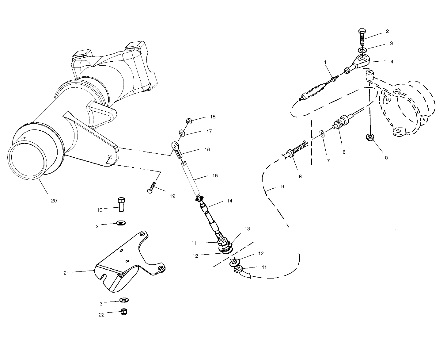 STEERING - W025297D/W025297I (4975477547A14)