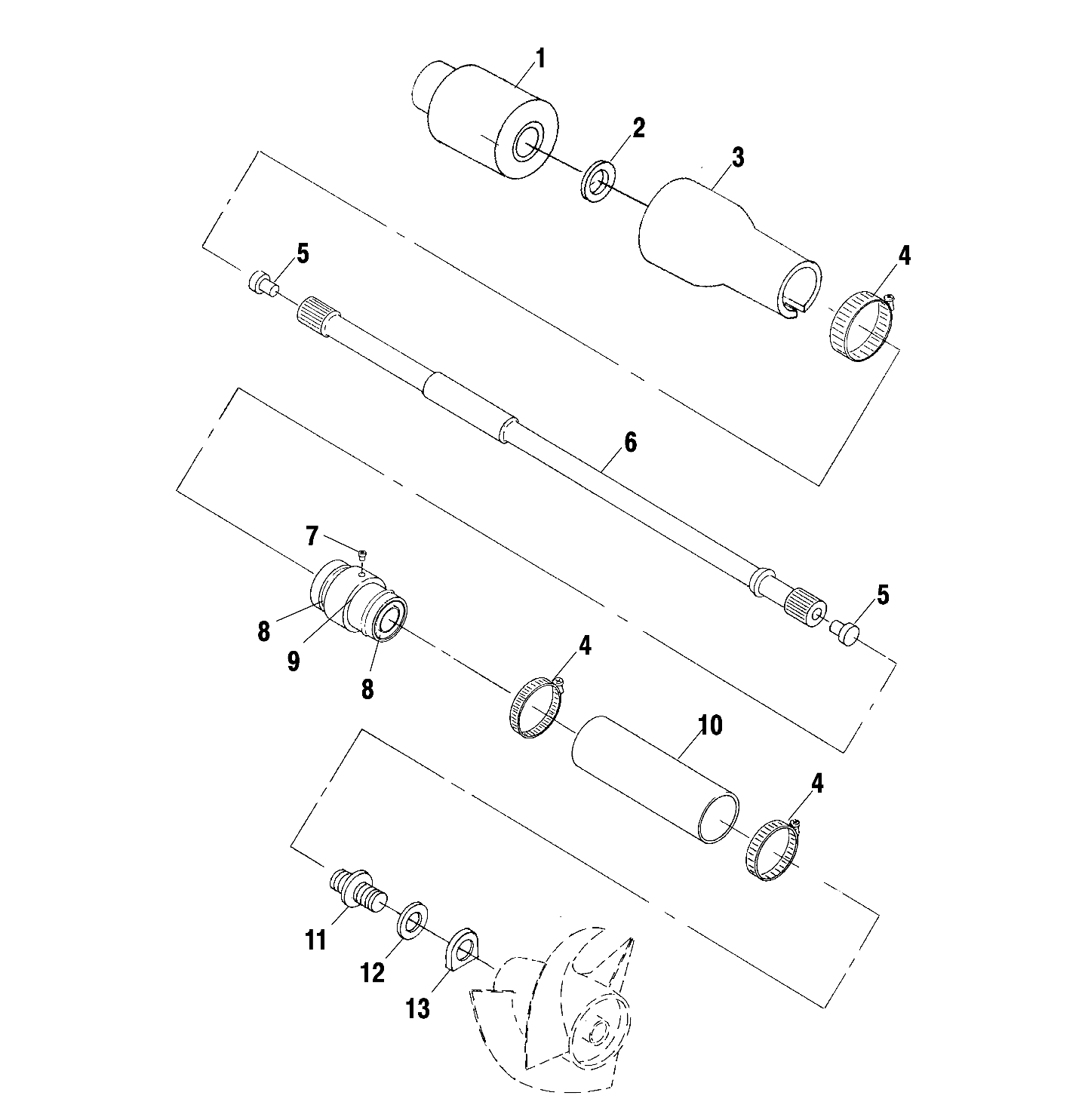 DRIVE SYSTEM - W025197D/W025197I (4971297129B01)