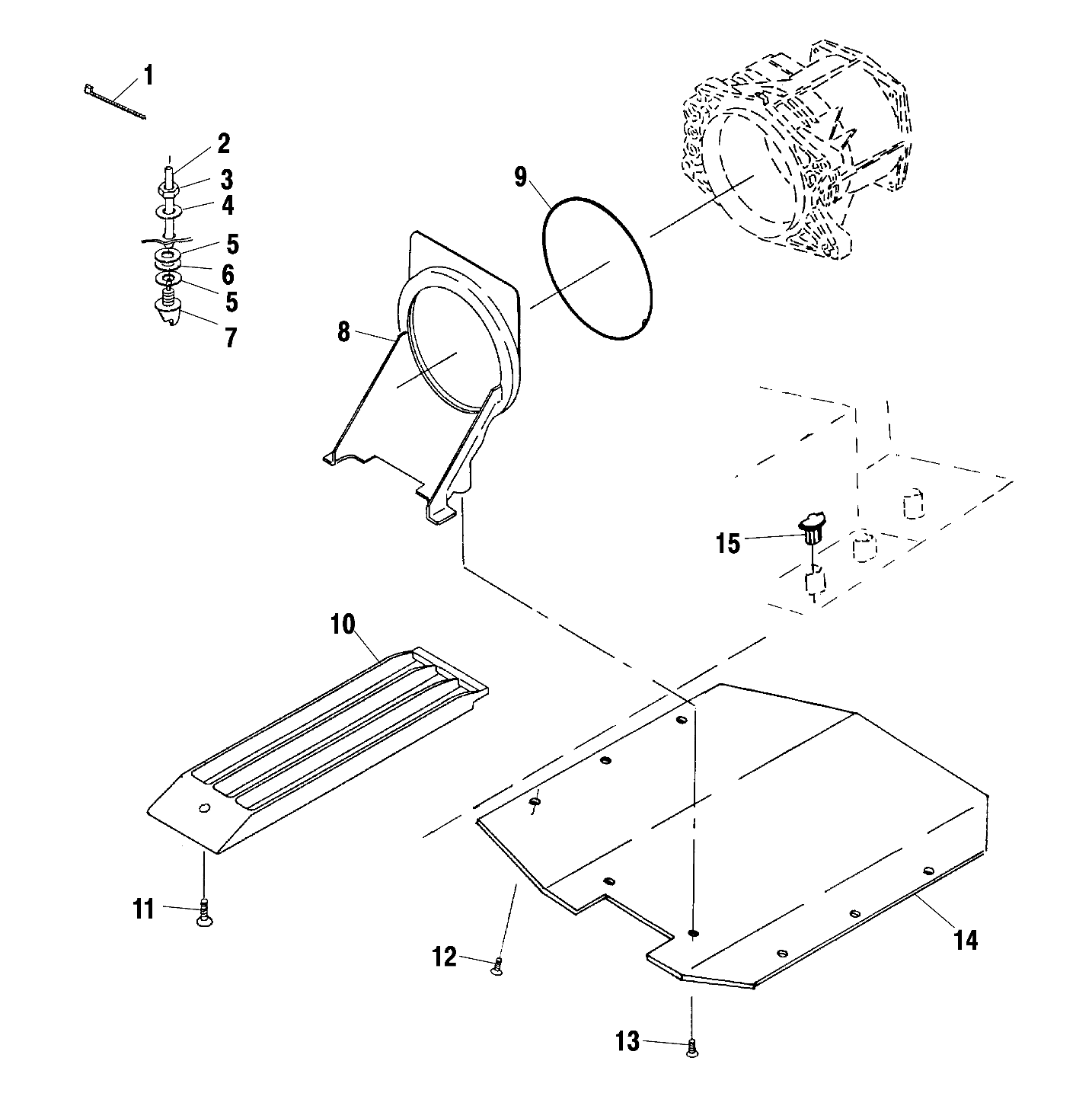 WATER INLET - W025197D/W025197I (4971297129B09)