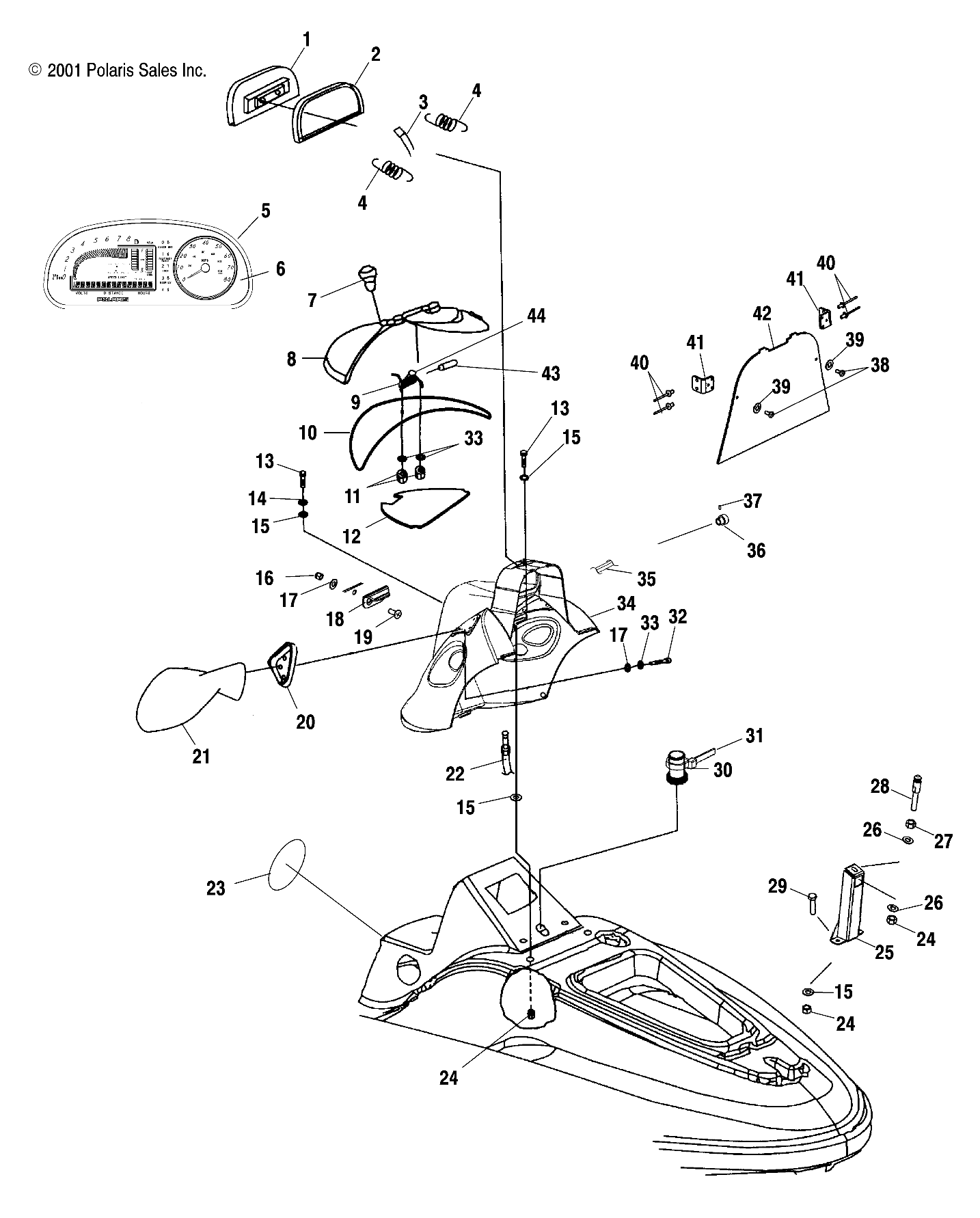 SHROUD - W025199D/W025199I (4971327132A03)