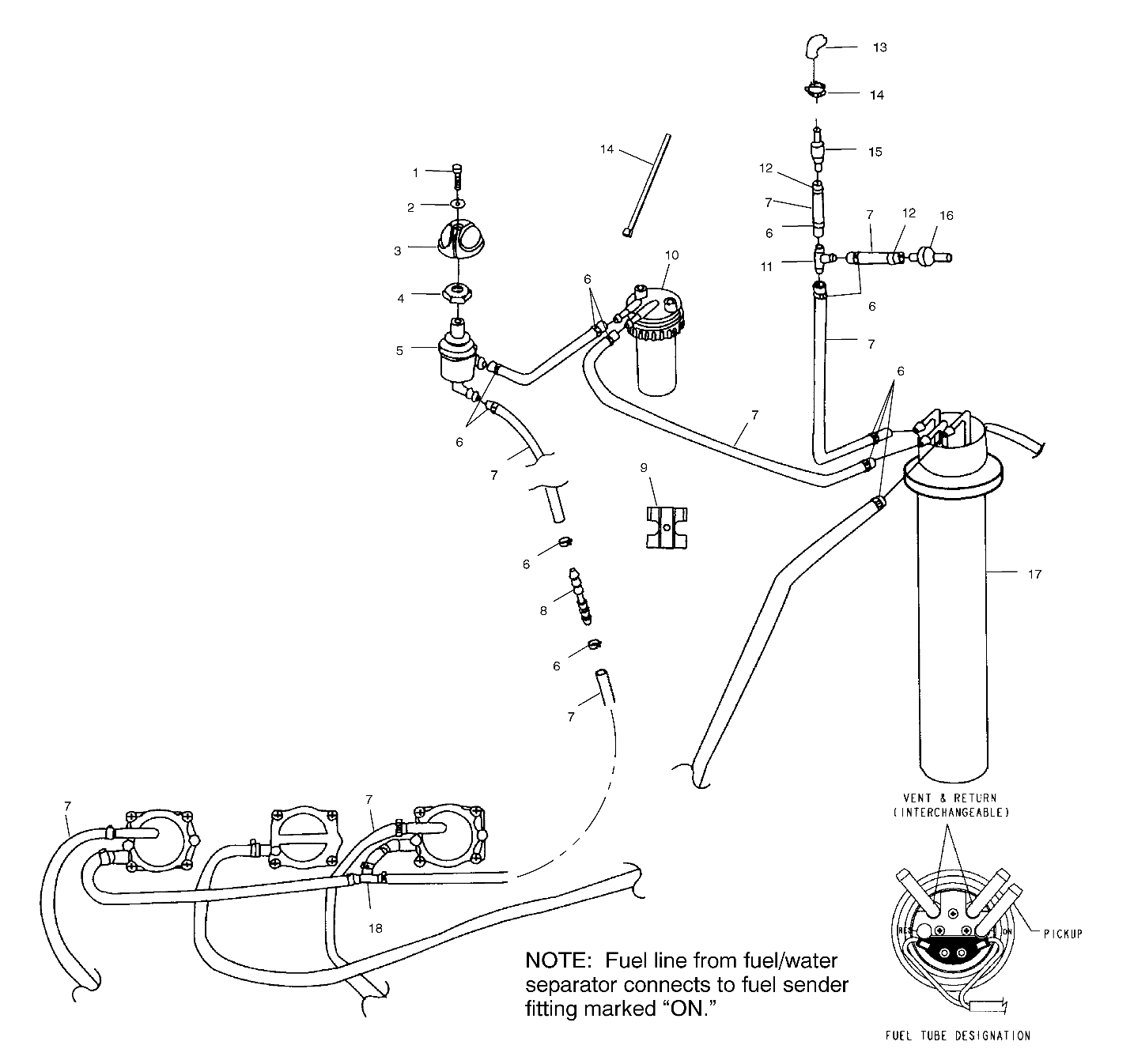 FUEL SYSTEM - W025199D/W025199I (4971327132A10)