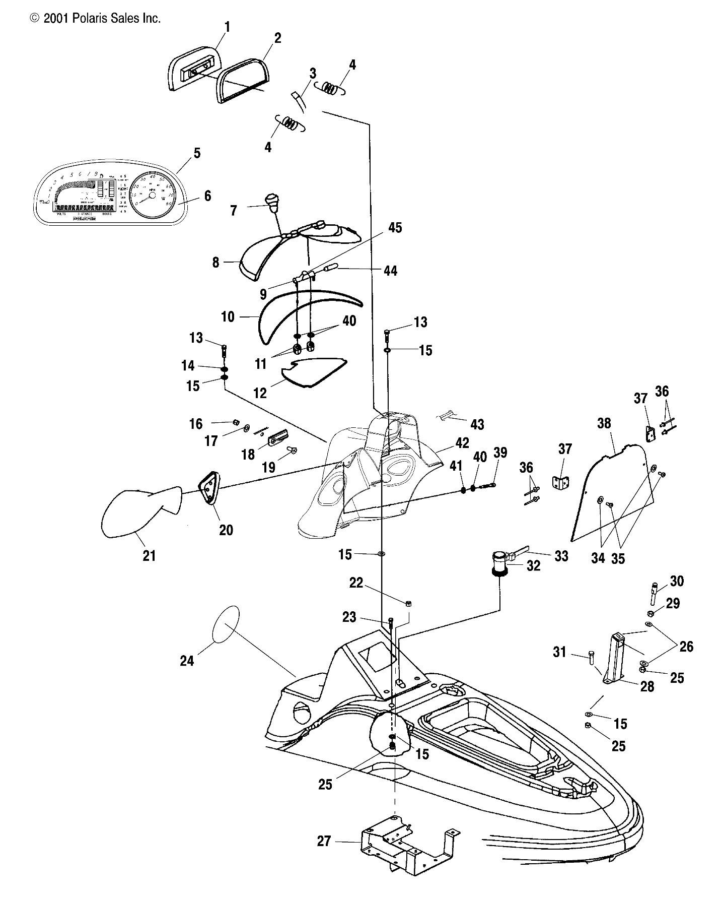 SHROUD - W025198C/D/I (4971357135A03)