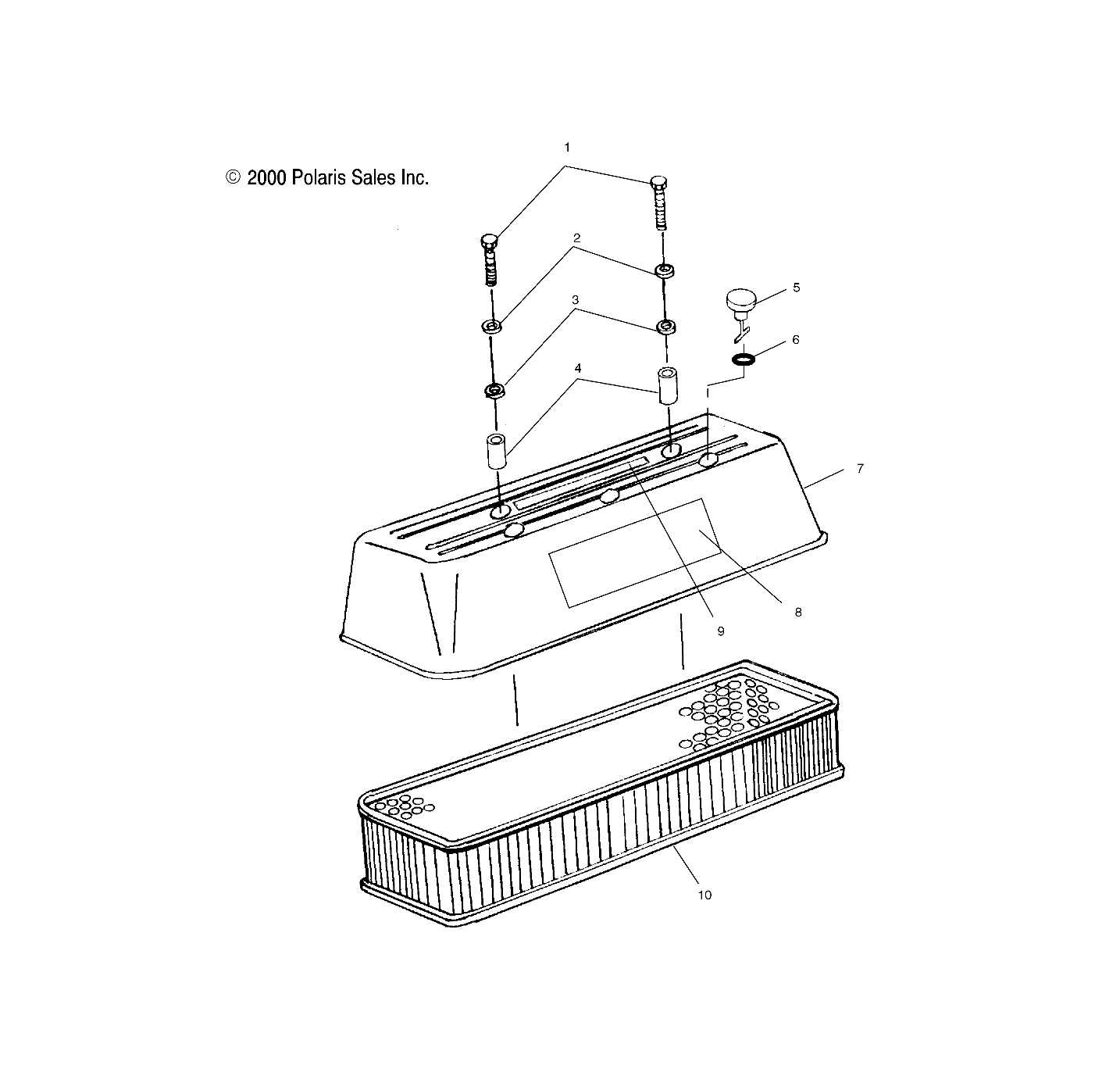 AIR INTAKE - W025198C/D/I (4971357135B07)