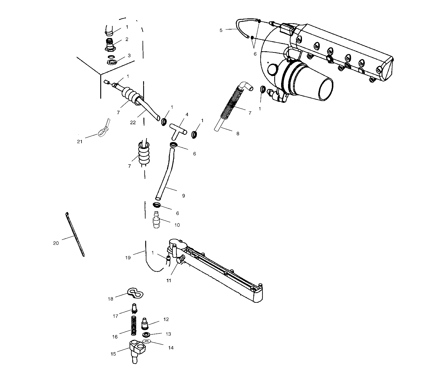 COOLING SYSTEM - W025198C/D/I (4971357135B09)