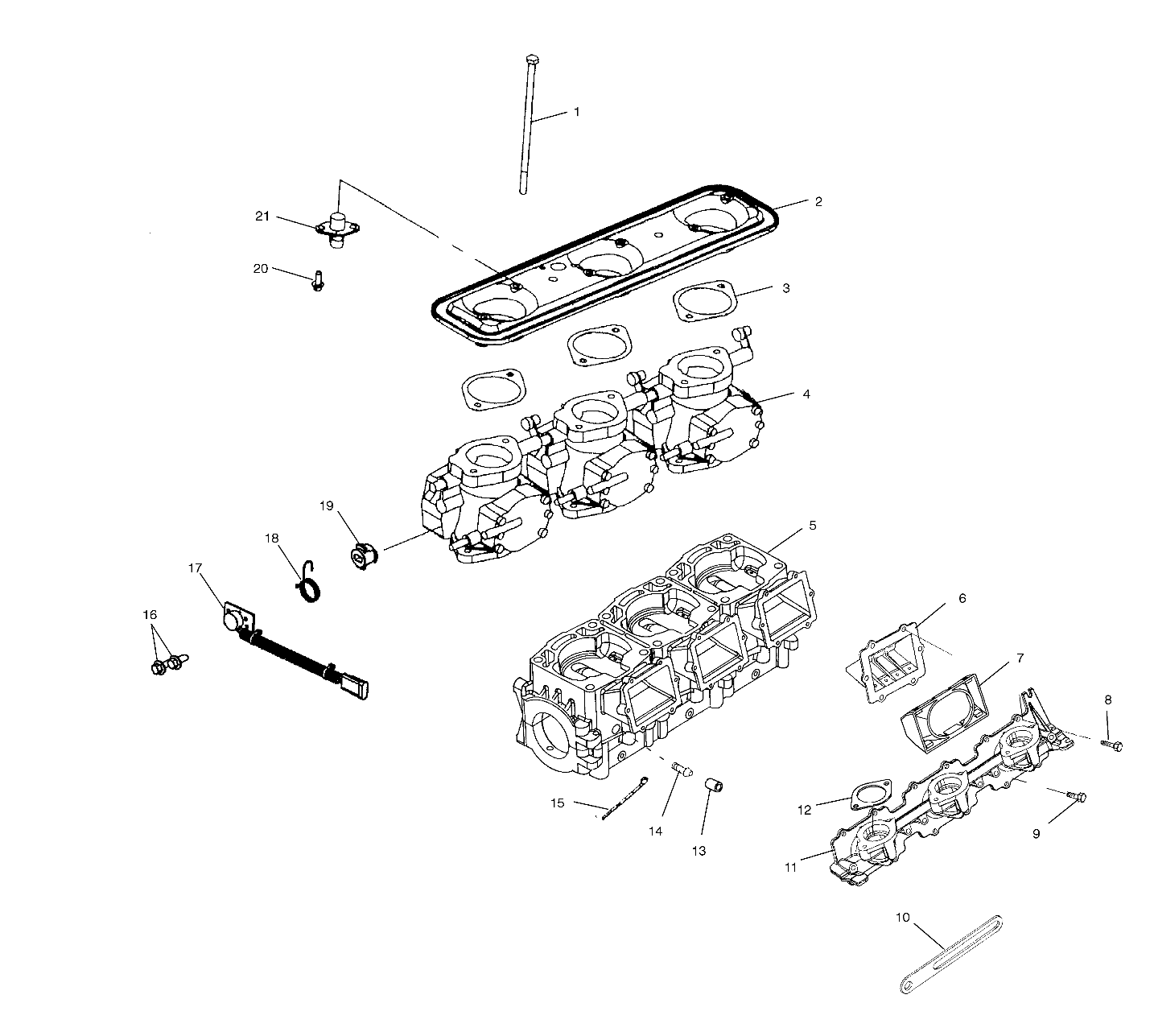 THROTTLE BODY - W025198C/D/I (4971357135C04)