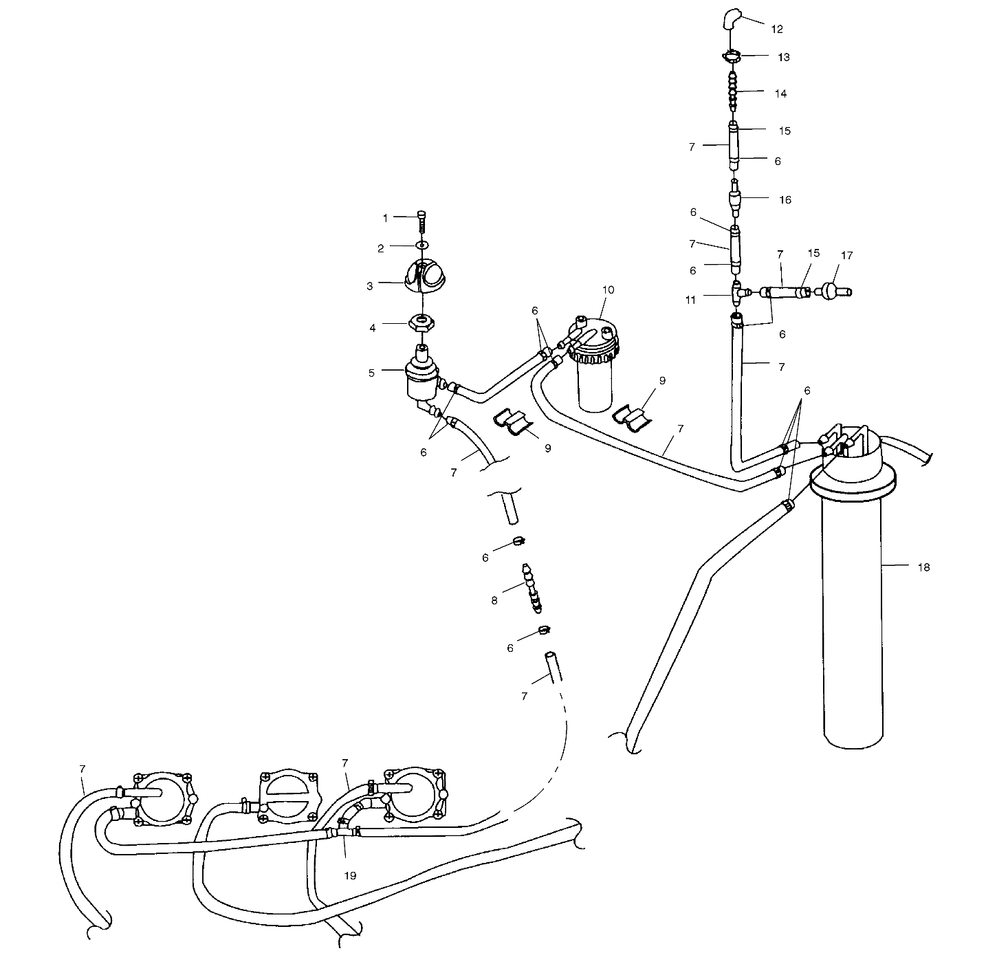 FUEL SYSTEM - W025099D/W025099I (4971417141A11)