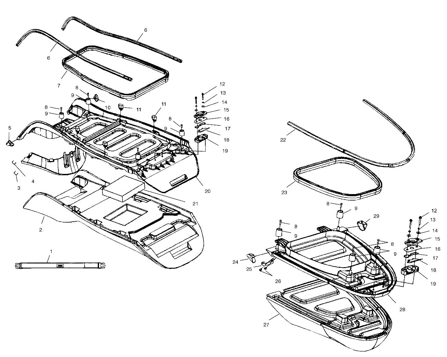 SEAT - W025099D/W025099I (4971417141A12)