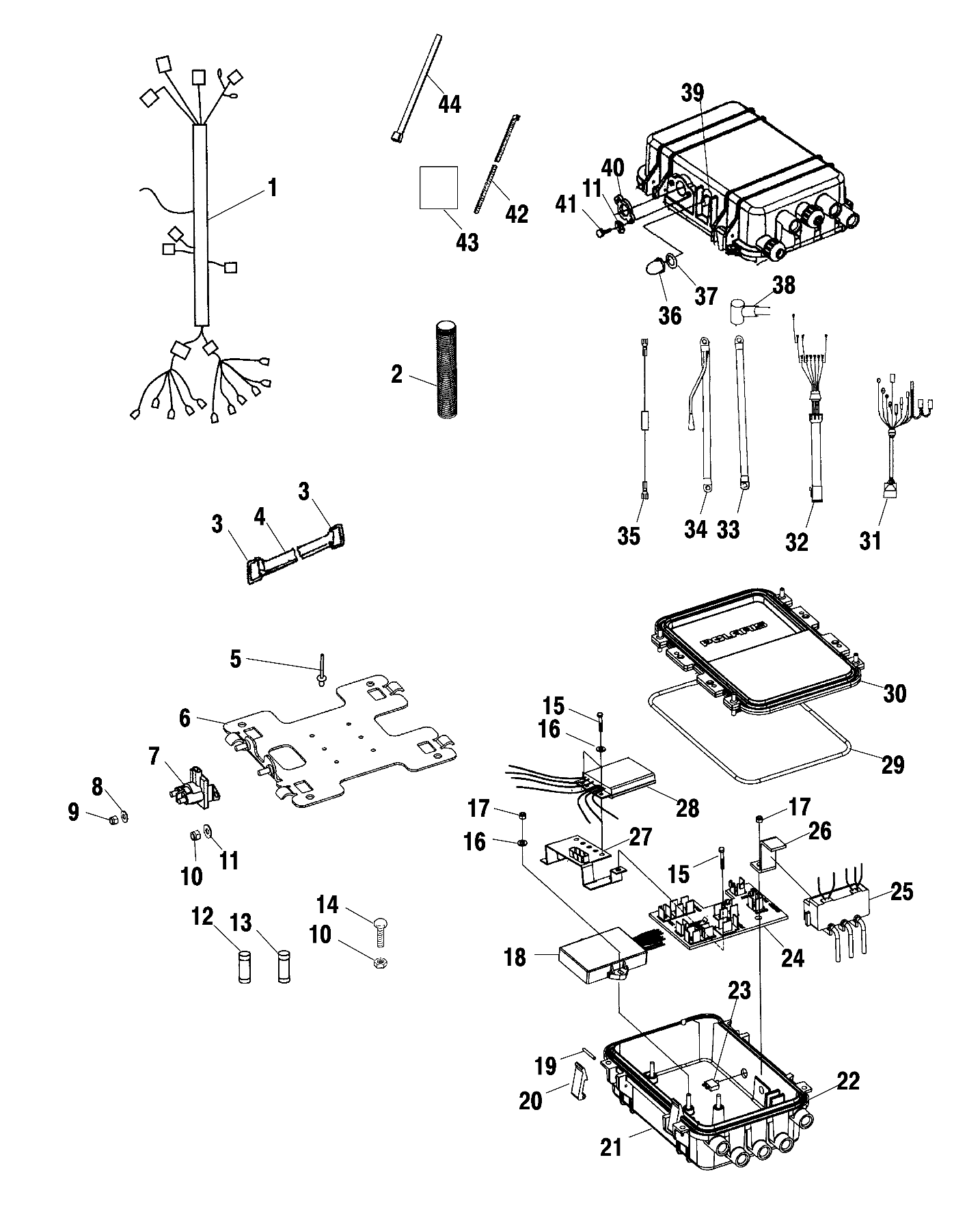 ELECTRICAL BOX - W025099D/W025099I (4971417141B11)