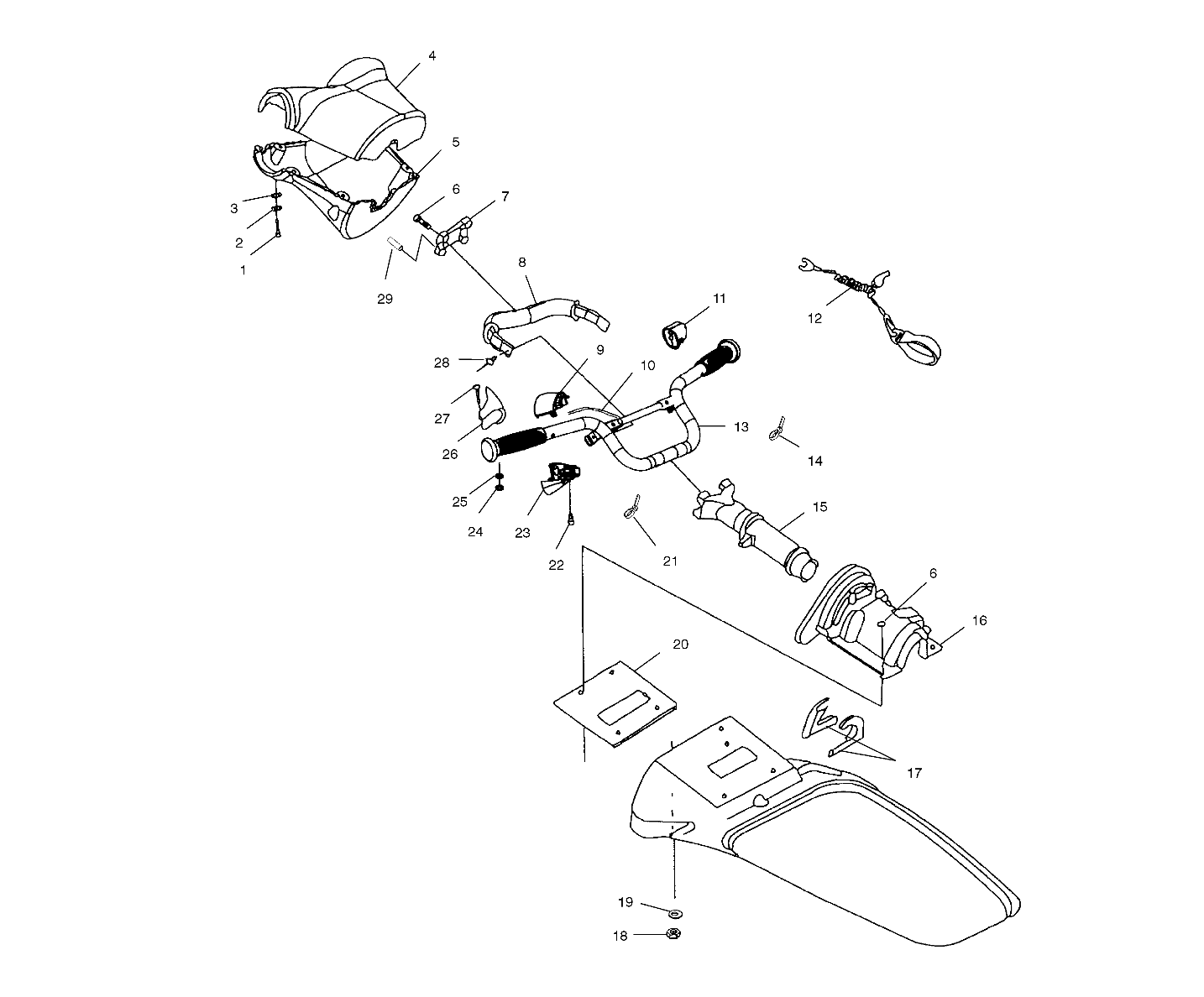 STEERING - W025098D/W025098C/W025098I (4971447144A14)