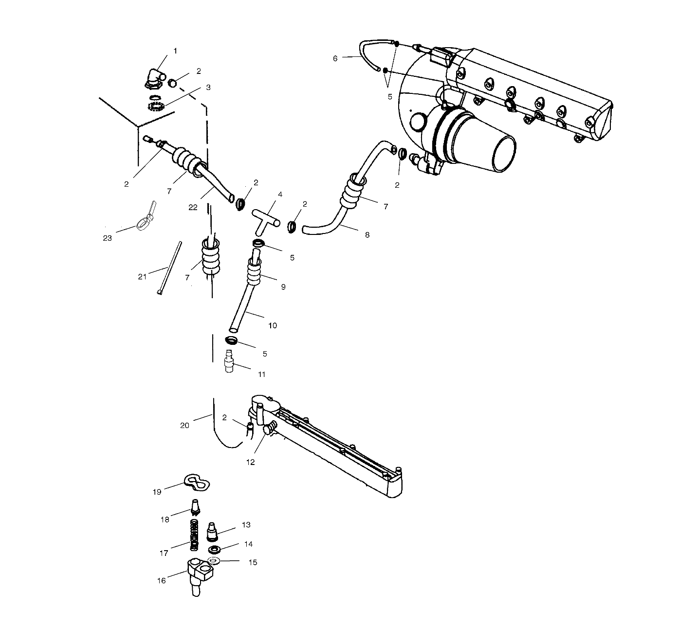 COOLING SYSTEM - W025098D/W025098C/W025098I (4971447144B07)