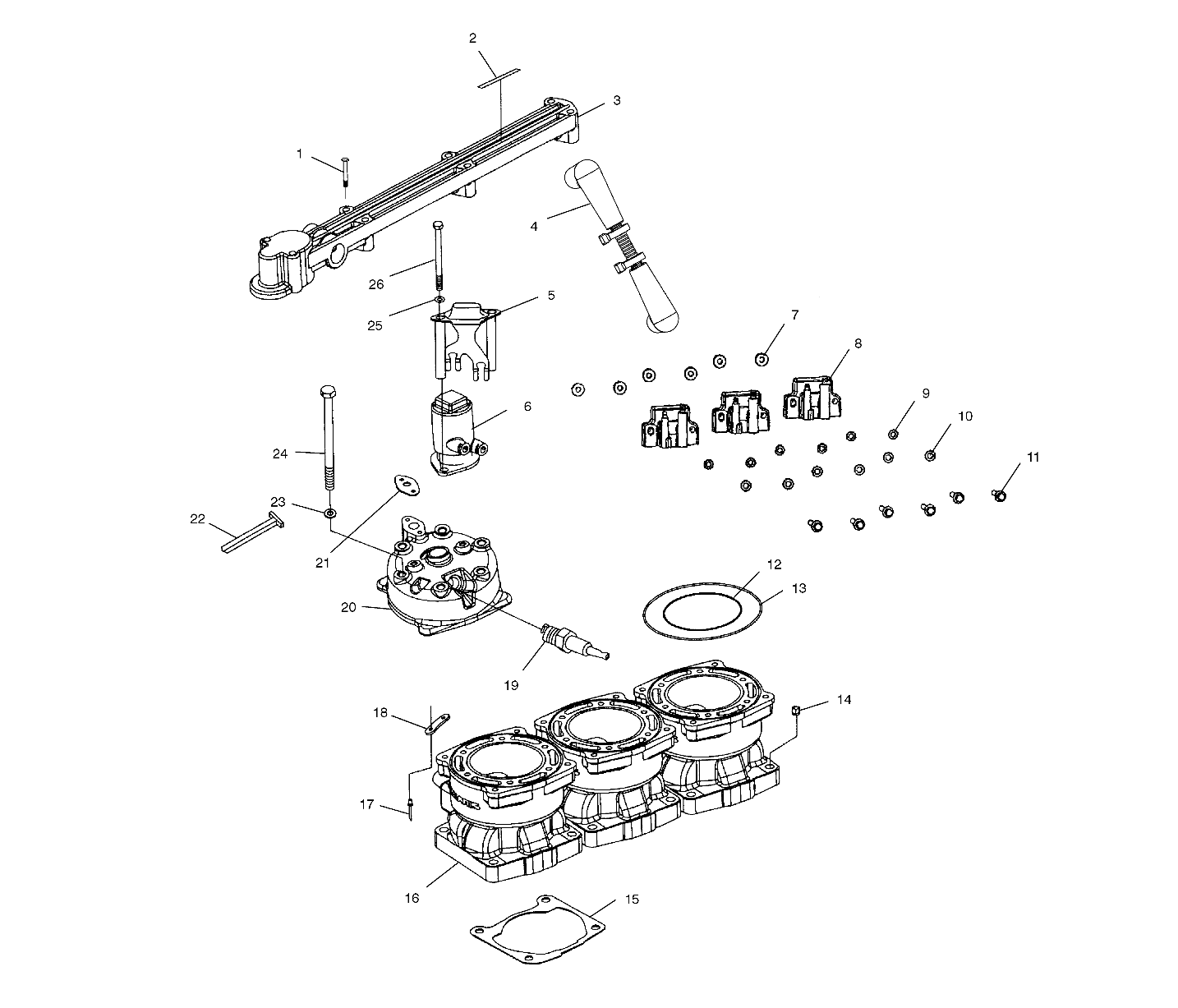 MANIFOLD/IGNITION - W025098D/W025098C/W025098I (4971447144C01)